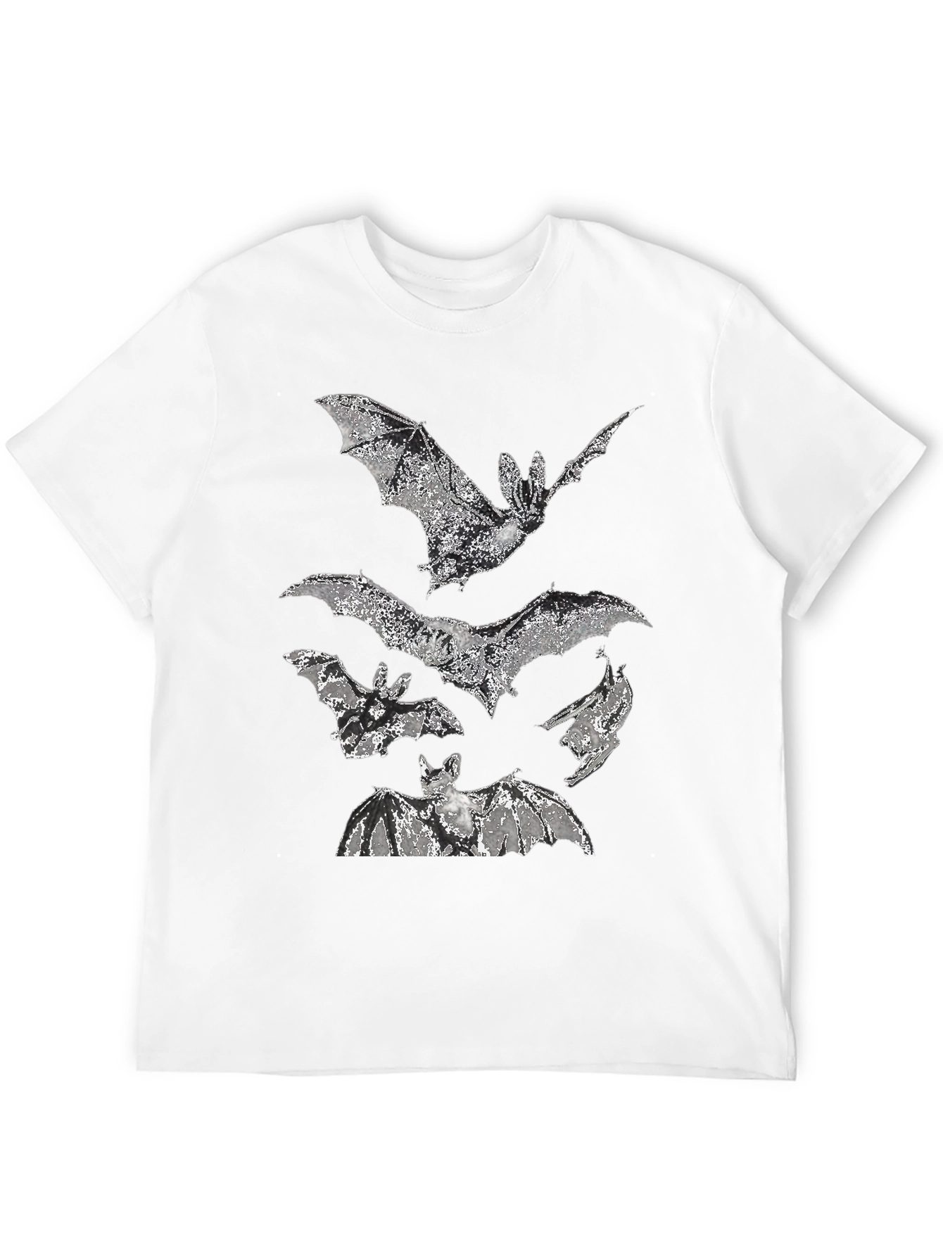 Bats Graphic Print T-Shirt