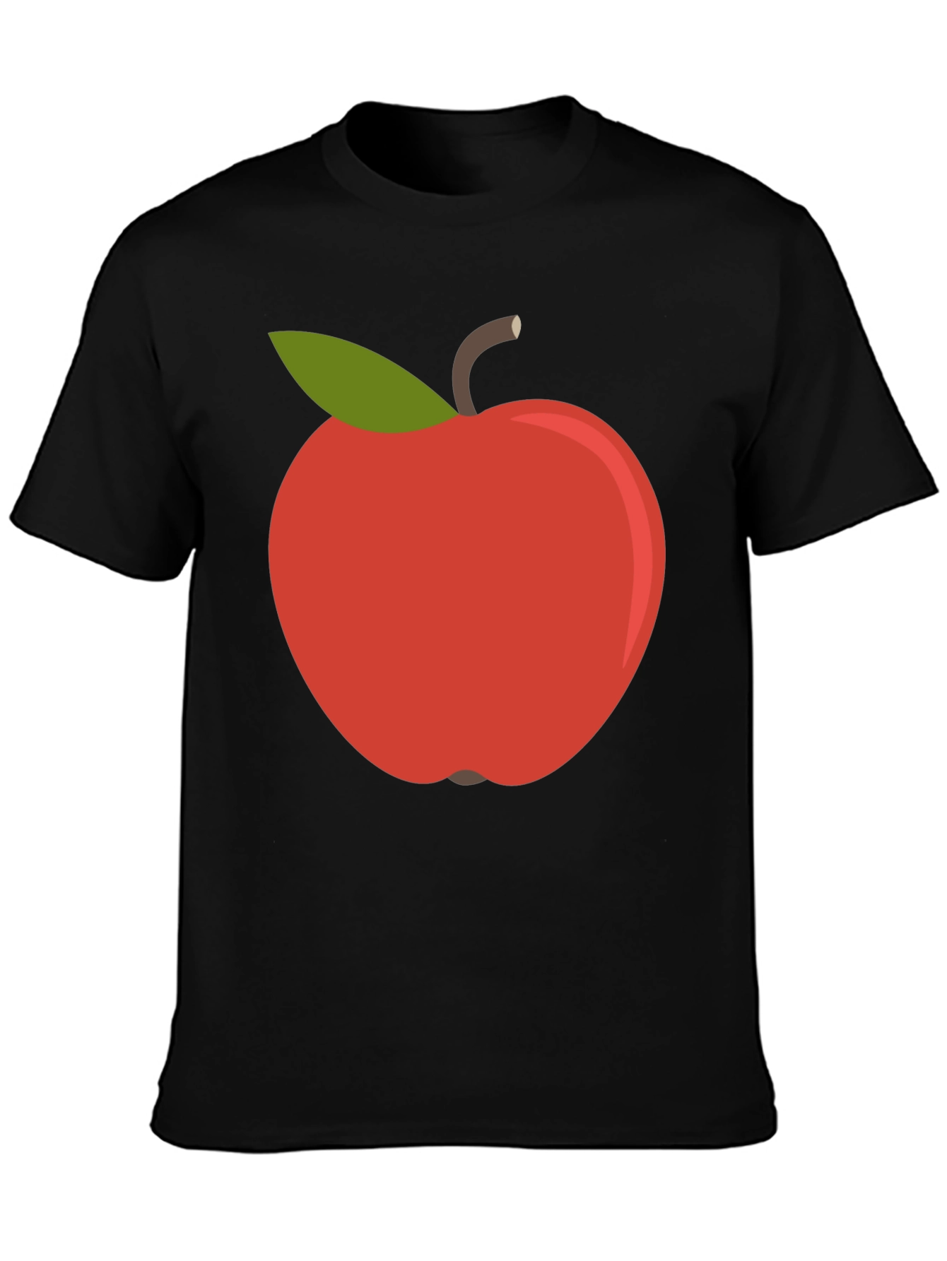 Apple Graphic Black T-Shirt