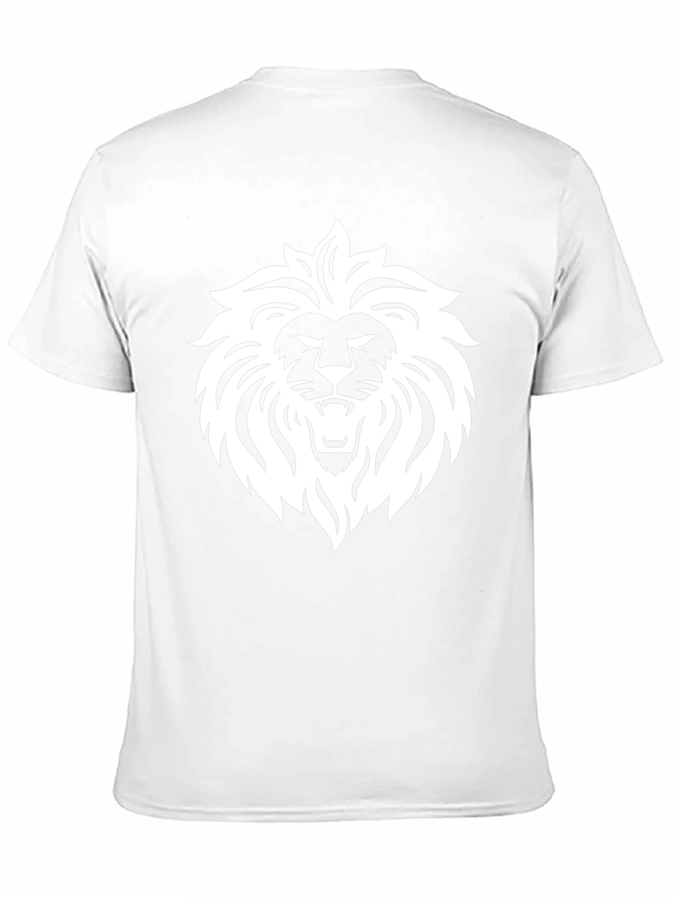 Bold Lion Graphic Black T-Shirt