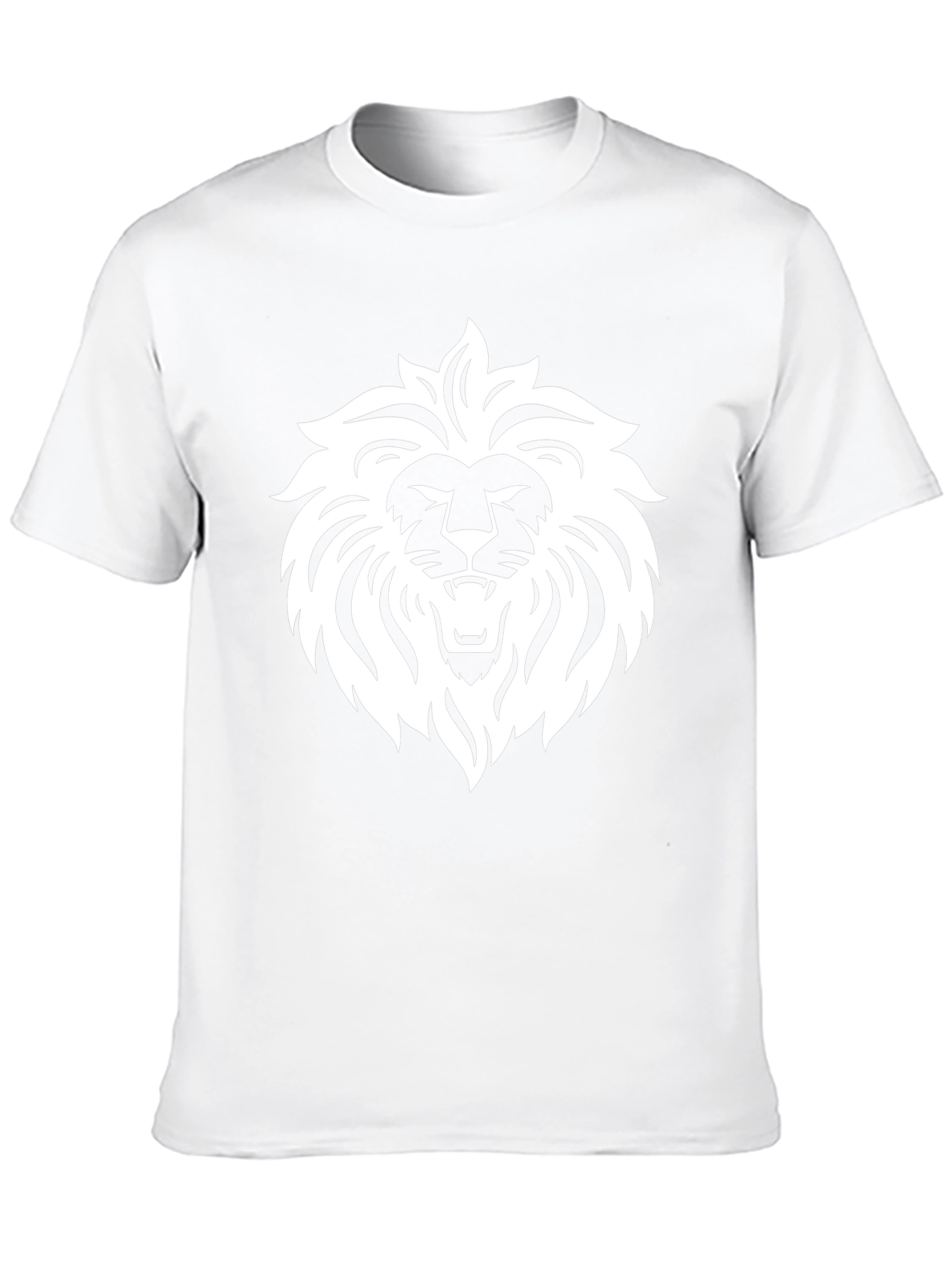 Bold Lion Graphic Black T-Shirt