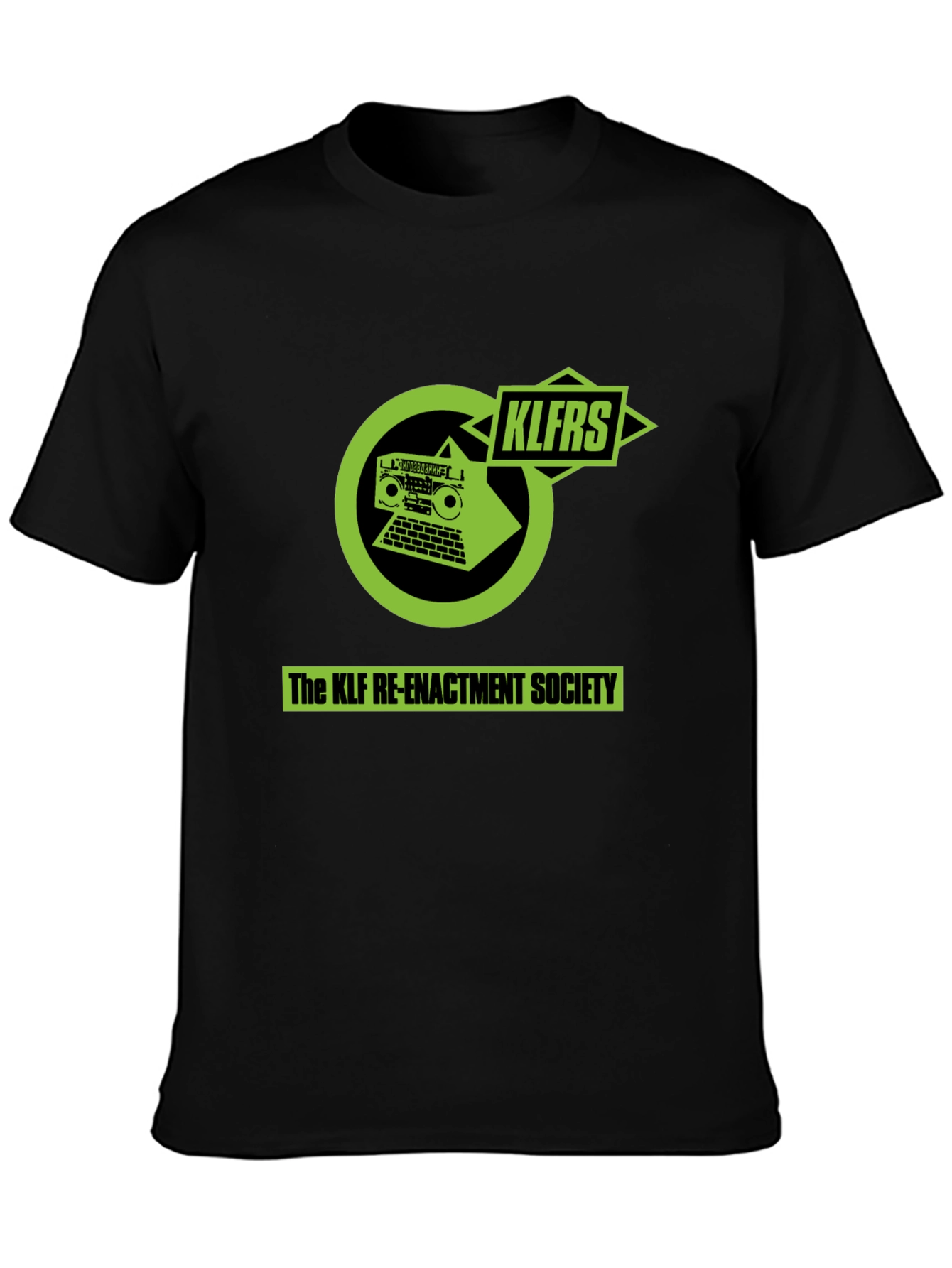 KLF Re-Enactment Society Black T-Shirt