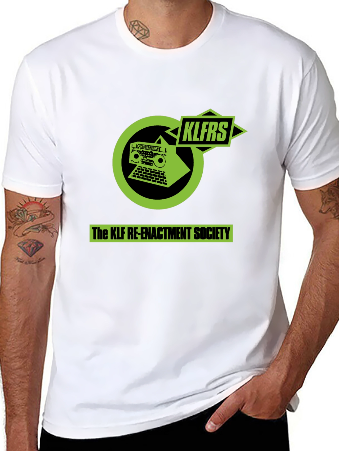 KLF Re-Enactment Society Black T-Shirt
