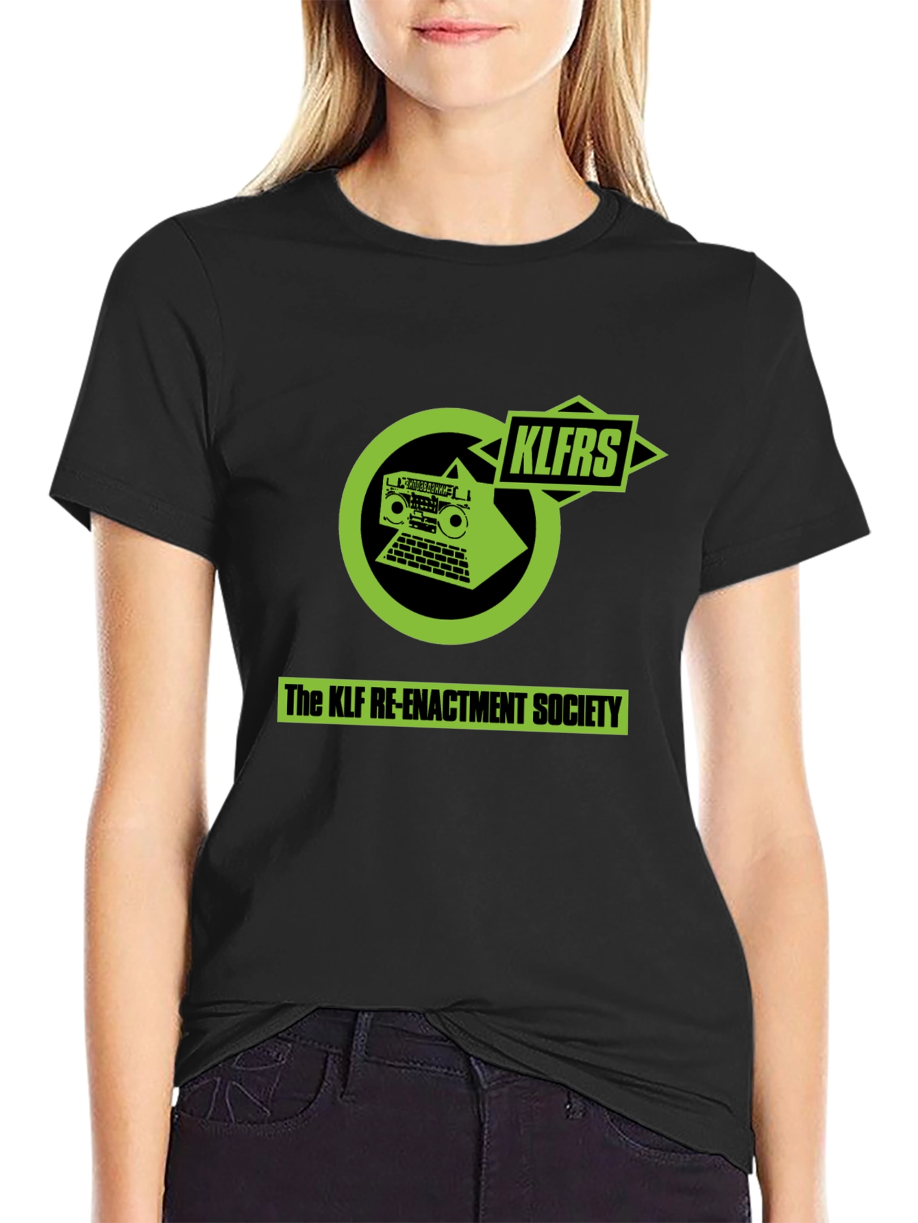 KLF Re-Enactment Society Black T-Shirt