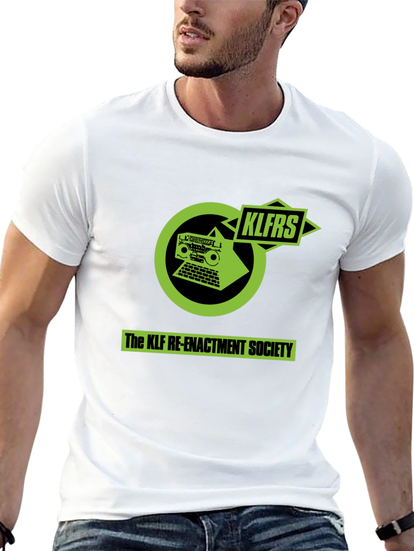 KLF Re-Enactment Society Black T-Shirt