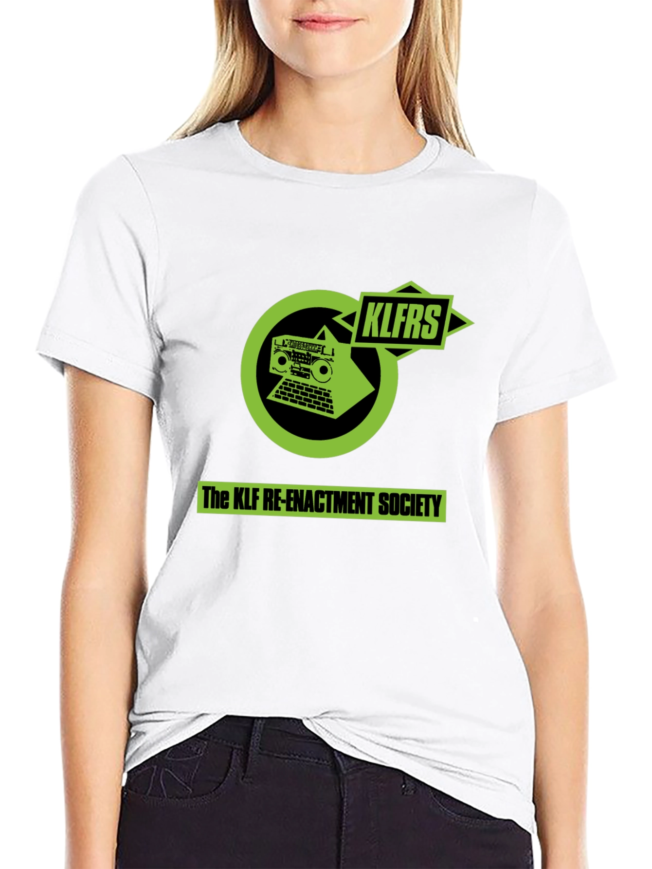 KLF Re-Enactment Society Black T-Shirt