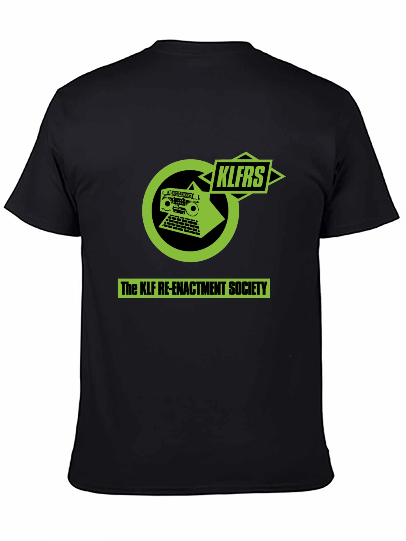 KLF Re-Enactment Society Black T-Shirt