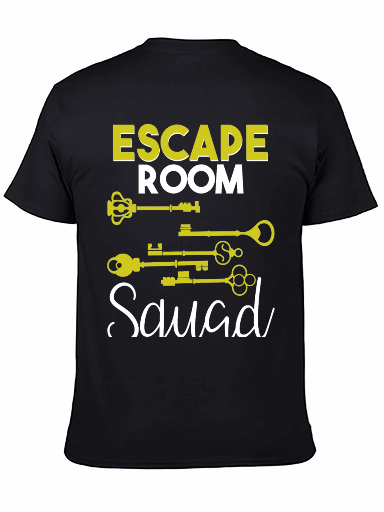 Escape Room Squad T-Shirt - Mystery Solving Team Apparel