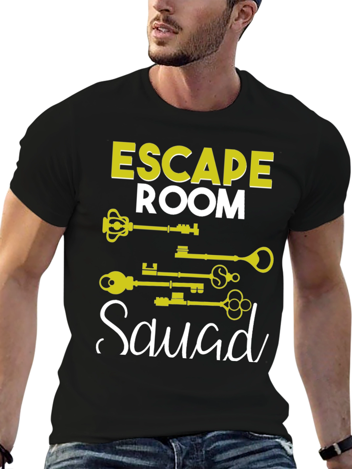 Escape Room Squad T-Shirt - Mystery Solving Team Apparel