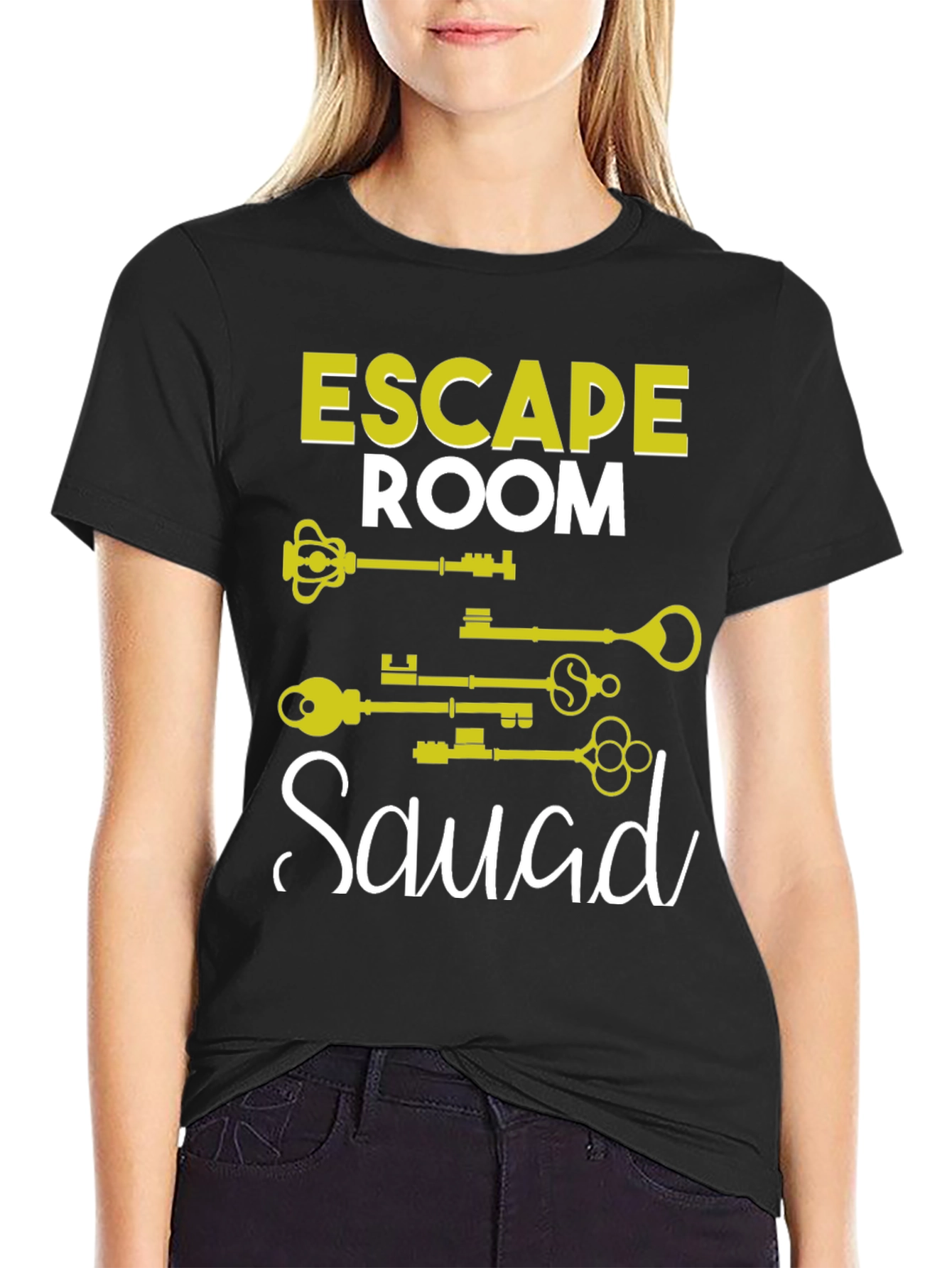 Escape Room Squad T-Shirt - Mystery Solving Team Apparel