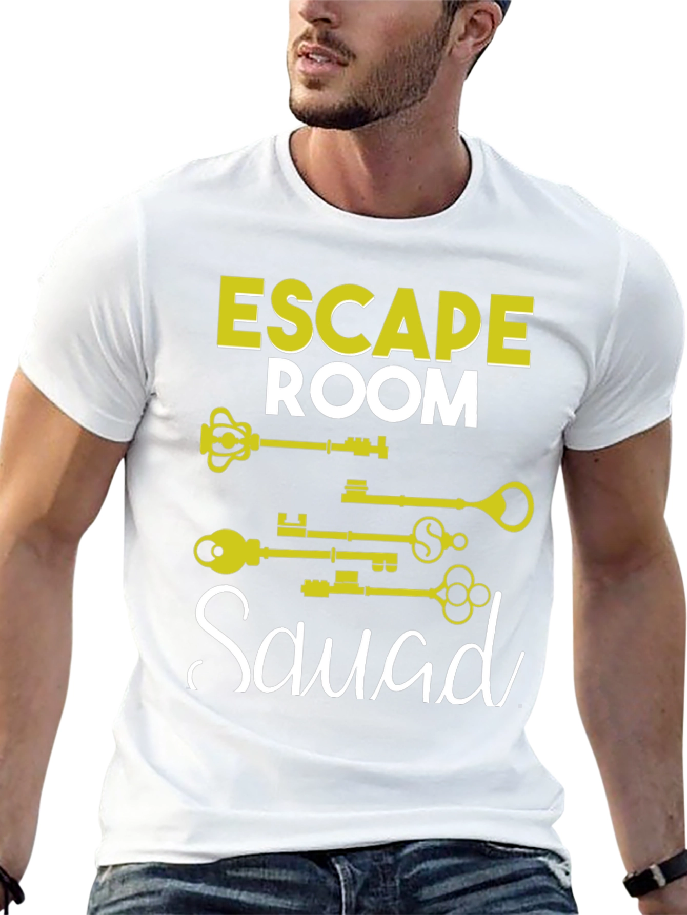 Escape Room Squad T-Shirt - Mystery Solving Team Apparel
