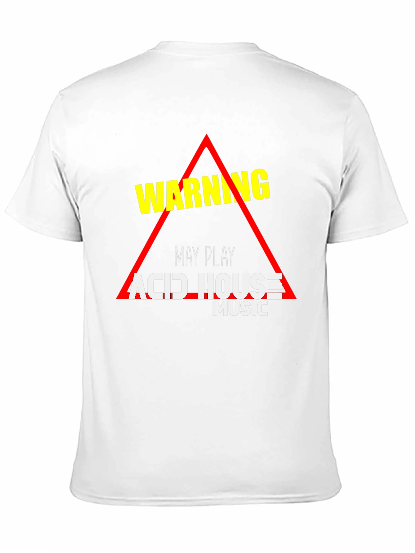 Warning May Play Acid House Music T-Shirt
