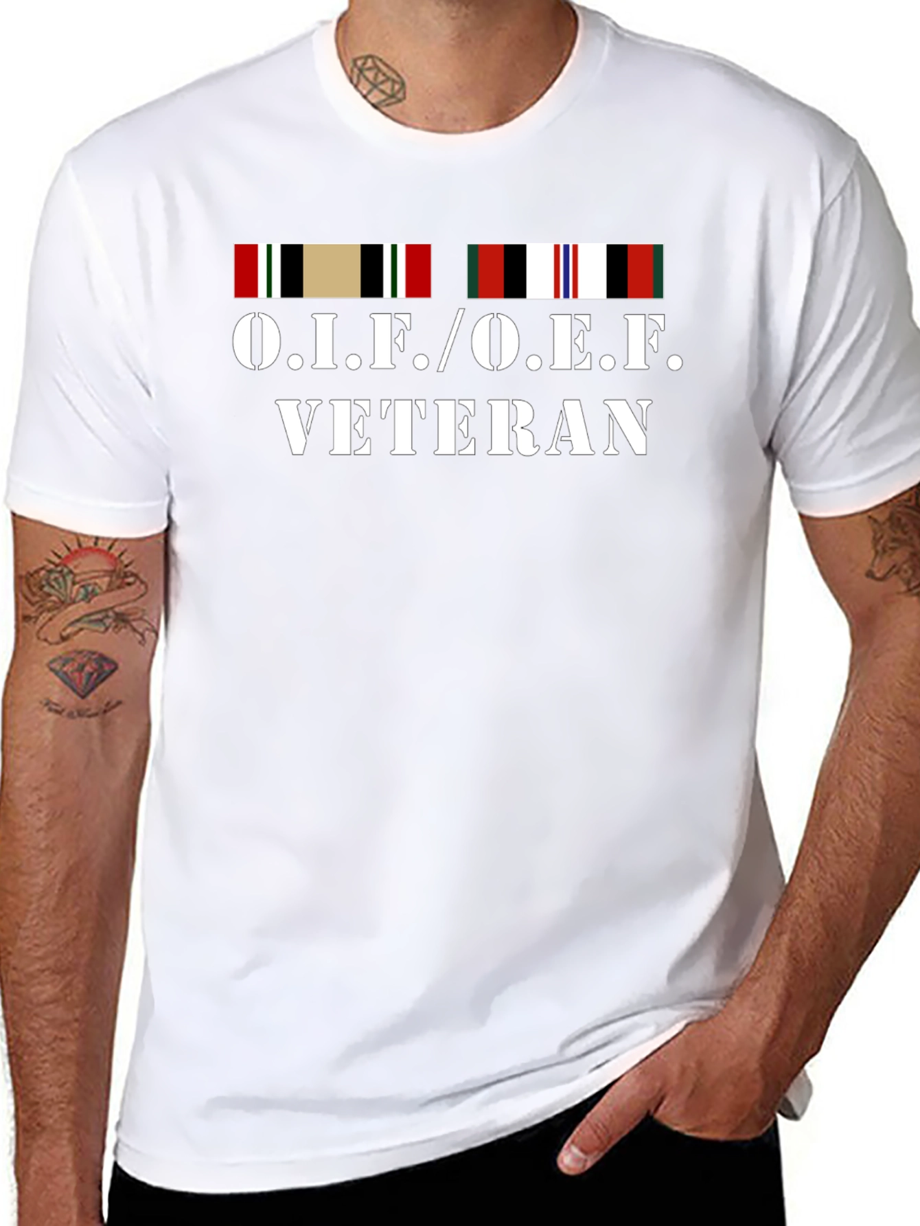 OIF/OEF Veteran T-Shirt - Military Pride Apparel