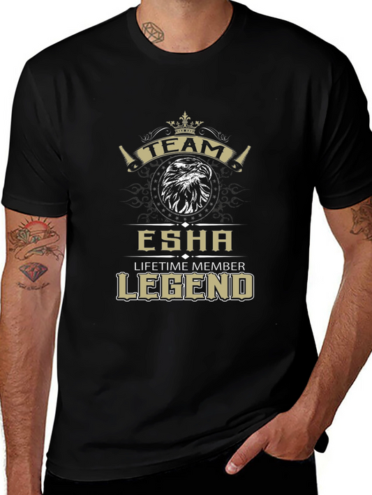 Team Esha Legend T-Shirt - Lifetime Member Tee
