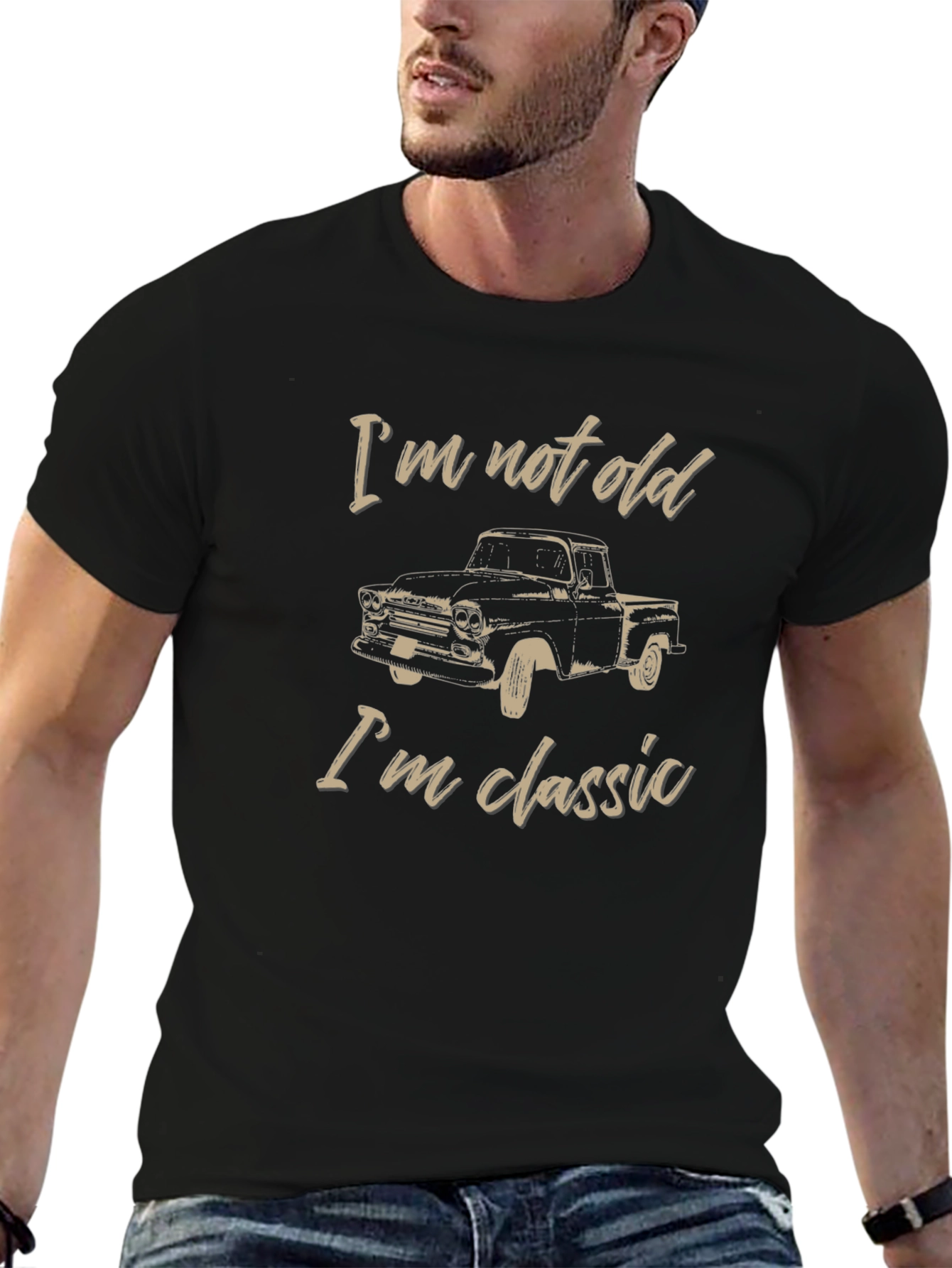 Im Not Old Im Classic Truck Graphic Tee