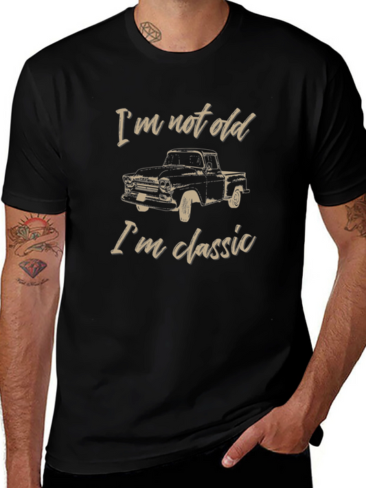 Im Not Old Im Classic Truck Graphic Tee