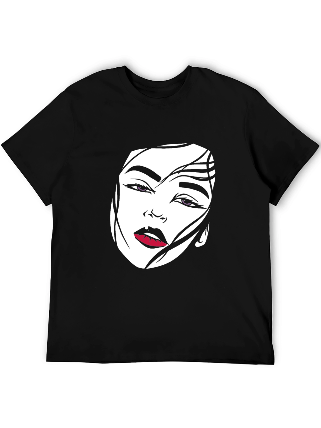 Modern Graphic Tee - Womans Portrait