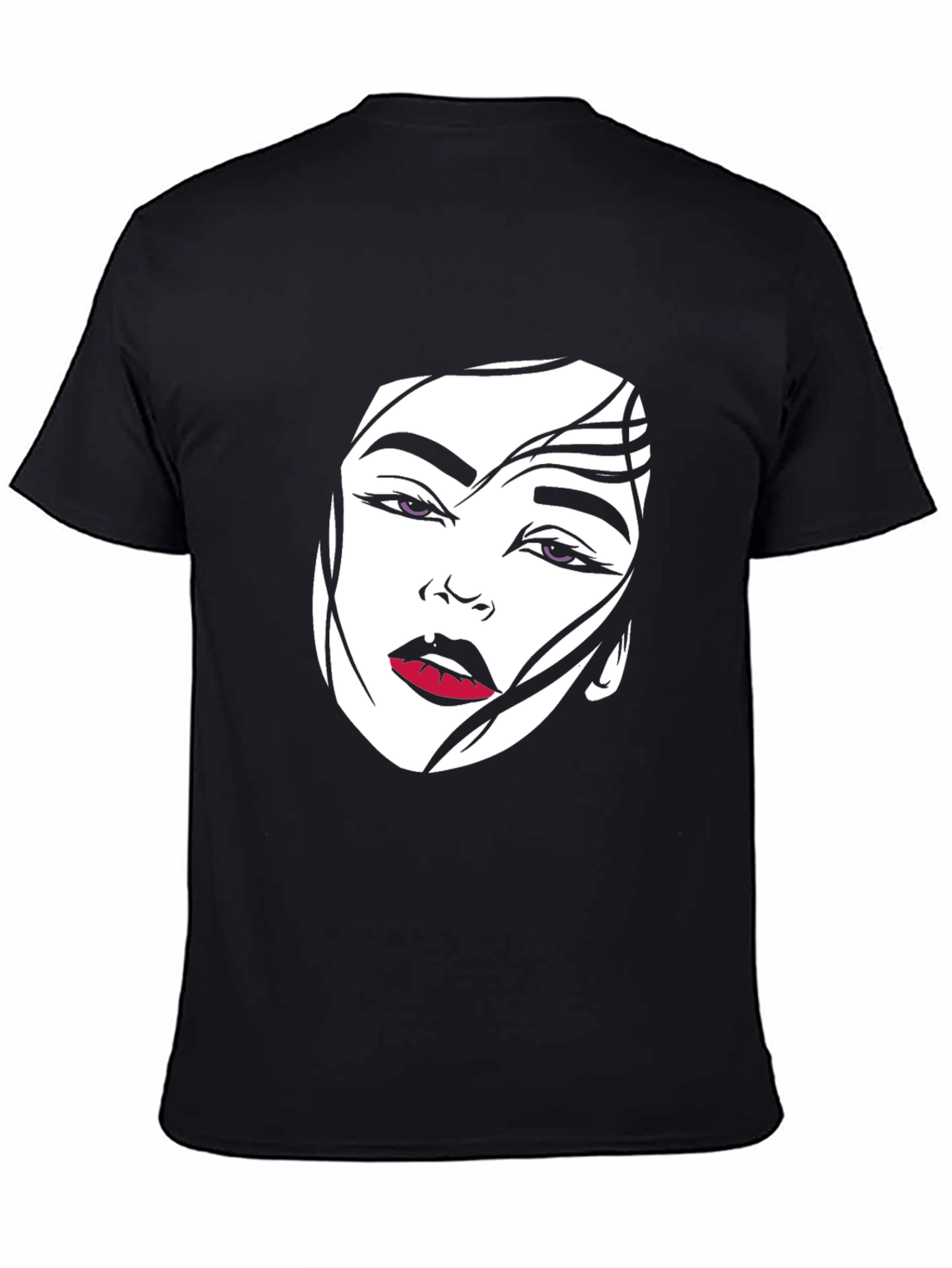 Modern Graphic Tee - Womans Portrait