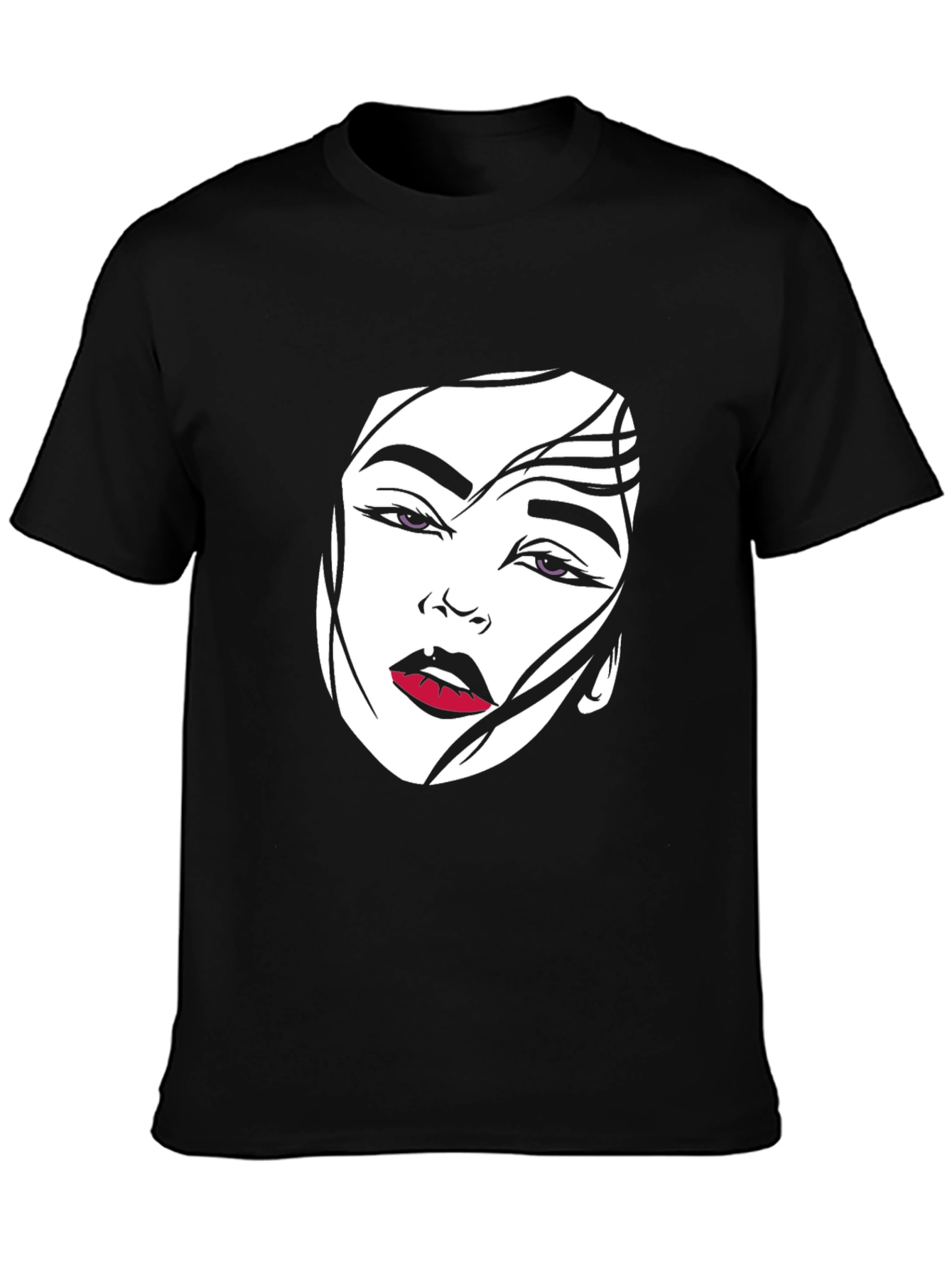 Modern Graphic Tee - Womans Portrait