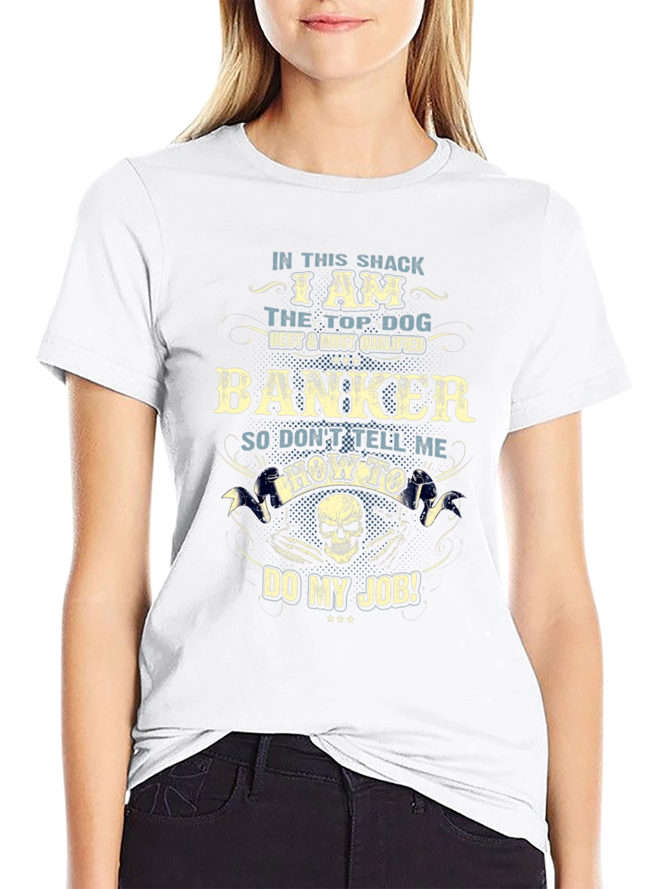 Banker Top Dog Graphic T-Shirt