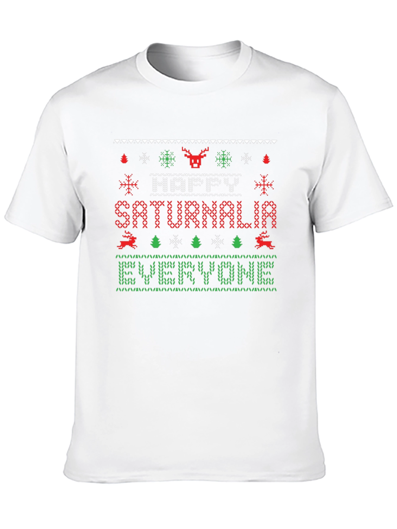 Happy Saturnalia Ugly Christmas Sweater T-shirt