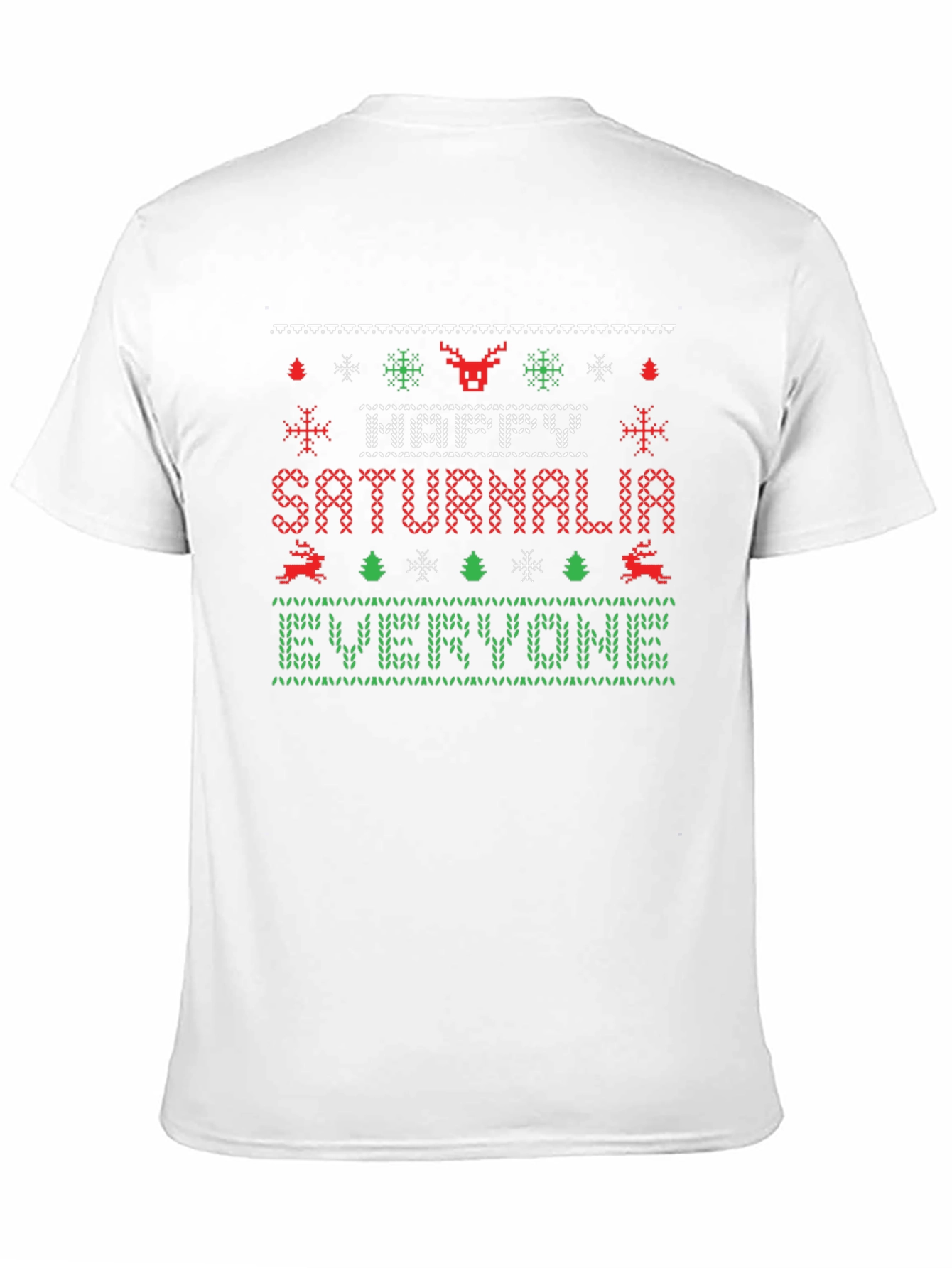 Happy Saturnalia Ugly Christmas Sweater T-shirt