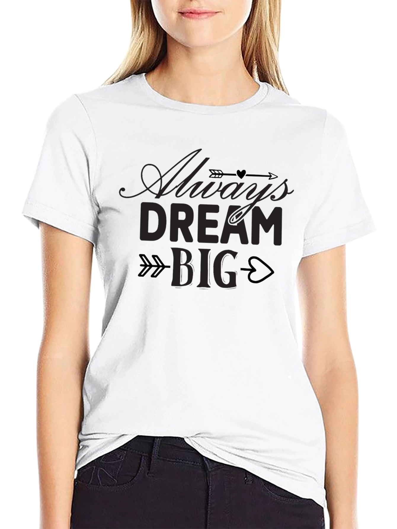 Dream Big Graphic T-Shirt - Stylish Cotton Tee