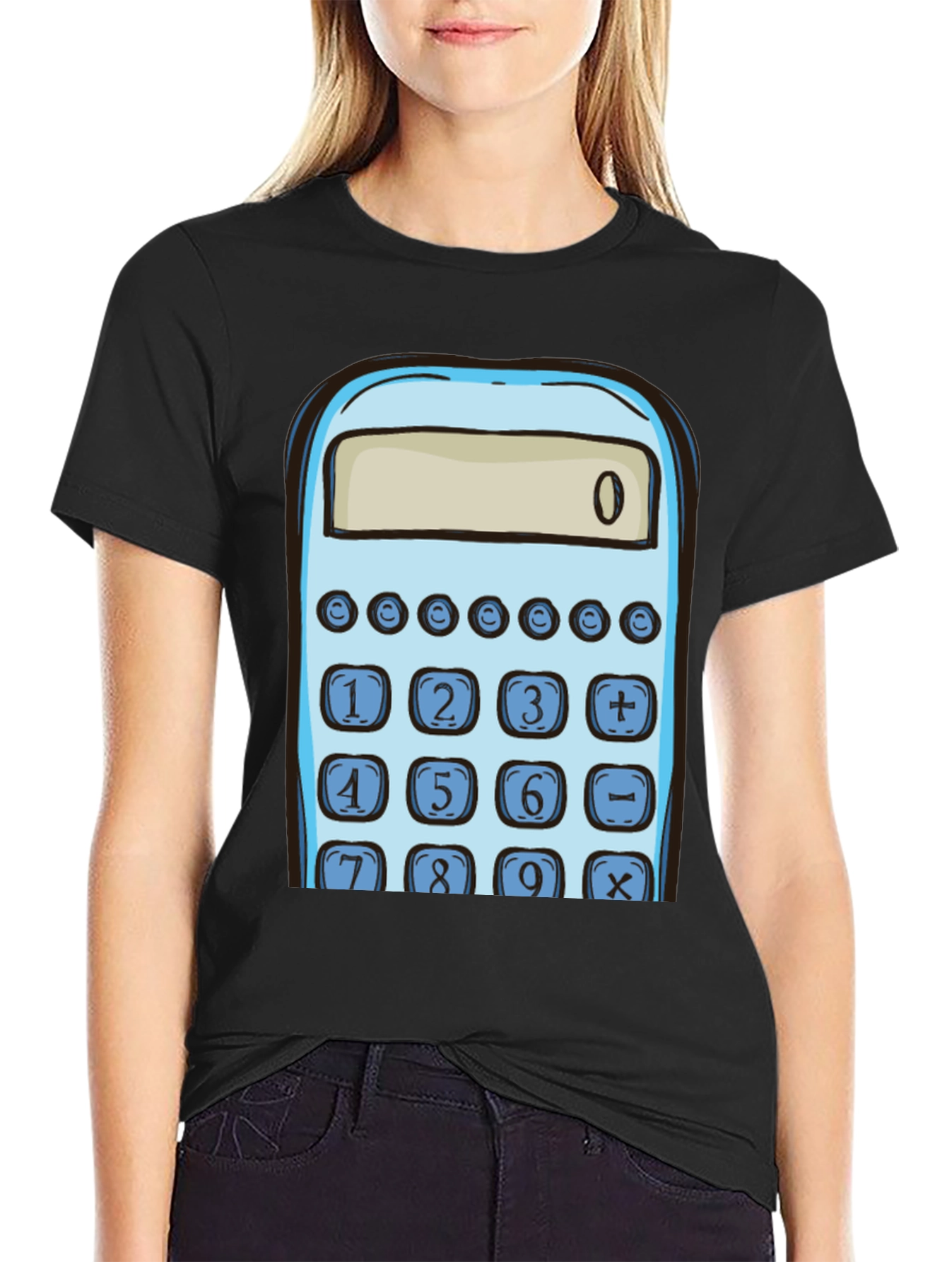 Calculator Graphic Tee - Math Lovers T-Shirt