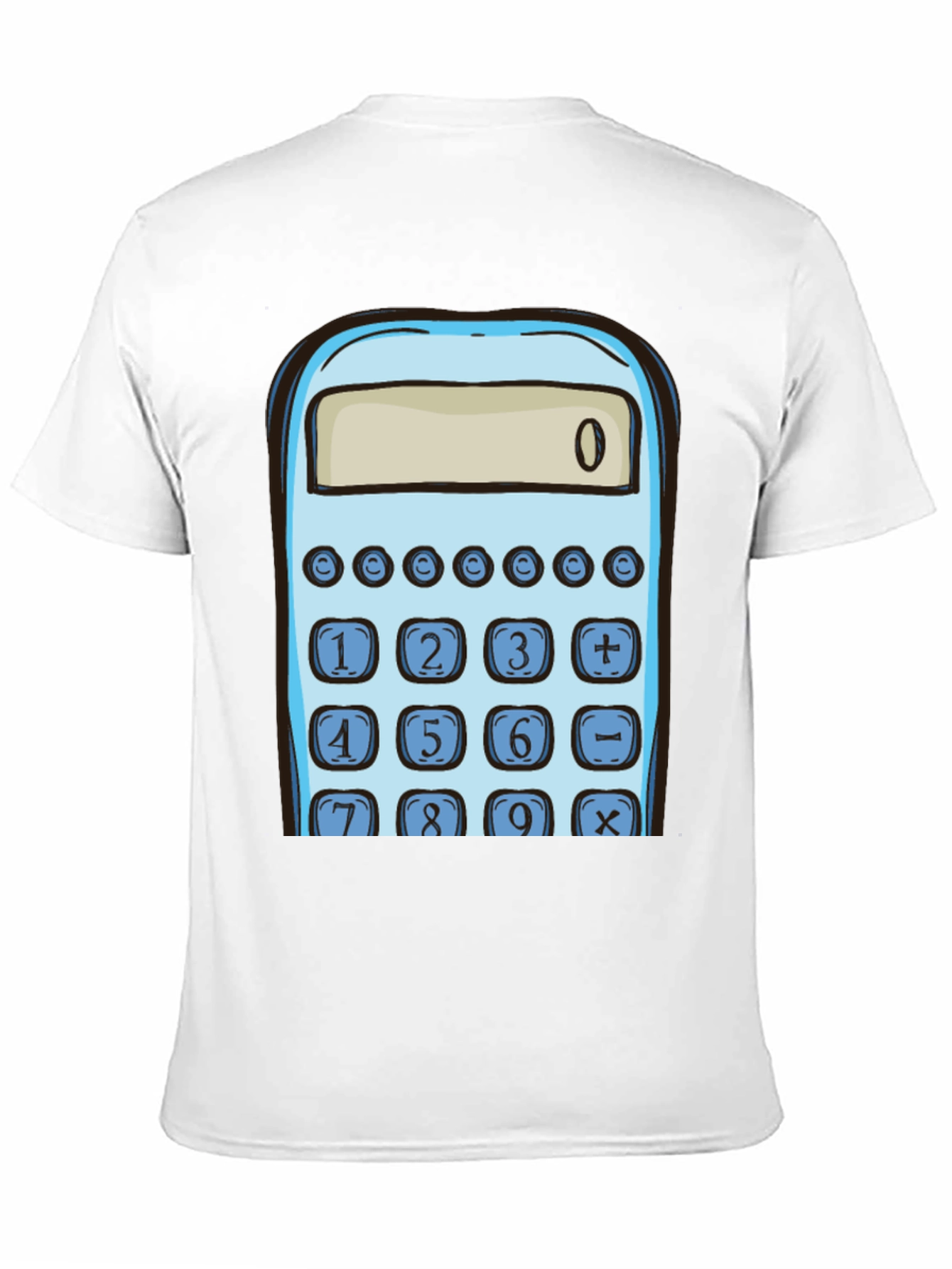 Calculator Graphic Tee - Math Lovers T-Shirt