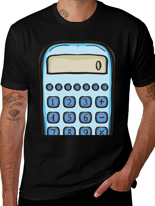 Calculator Graphic Tee - Math Lovers T-Shirt