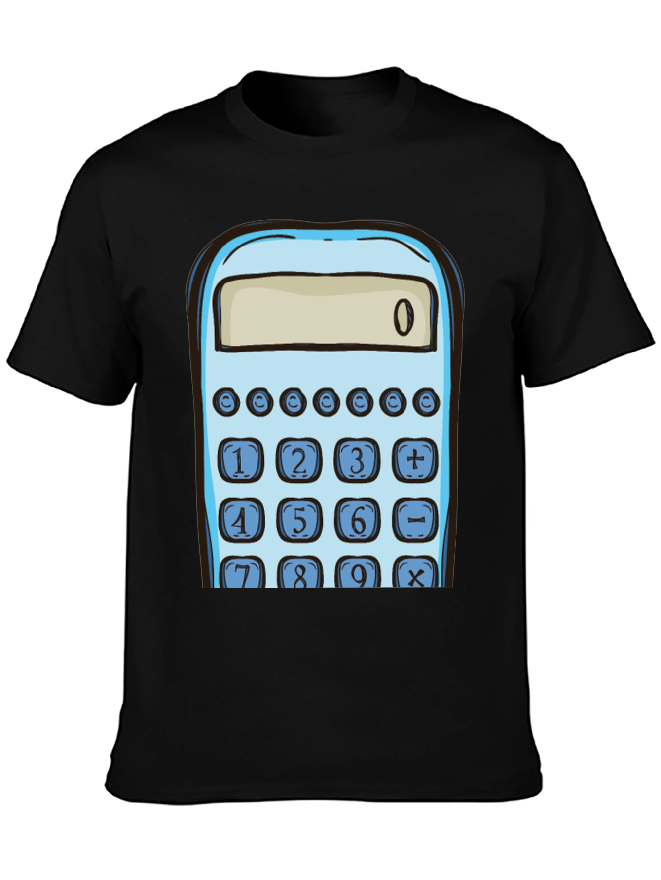 Calculator Graphic Tee - Math Lovers T-Shirt