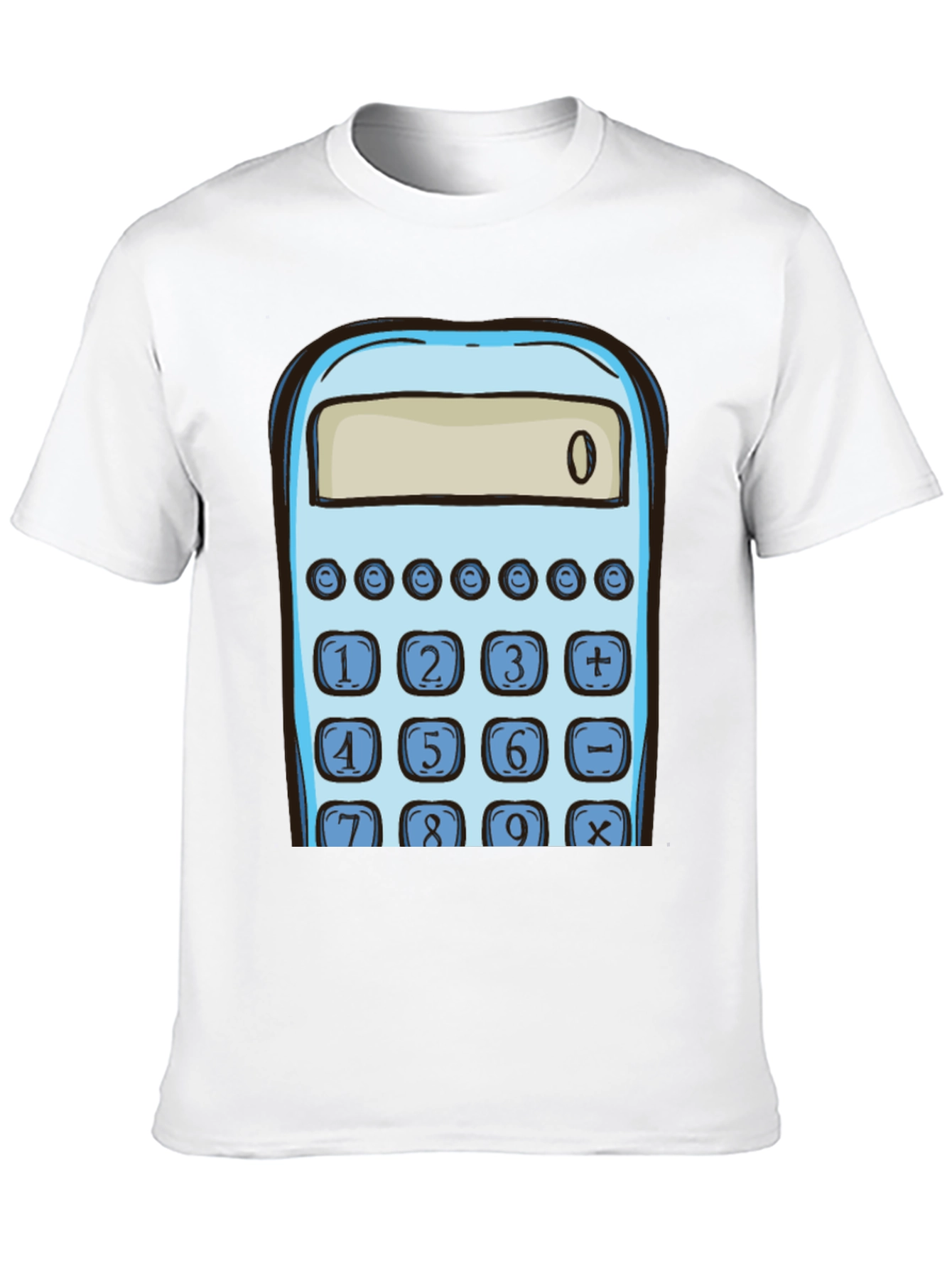 Calculator Graphic Tee - Math Lovers T-Shirt