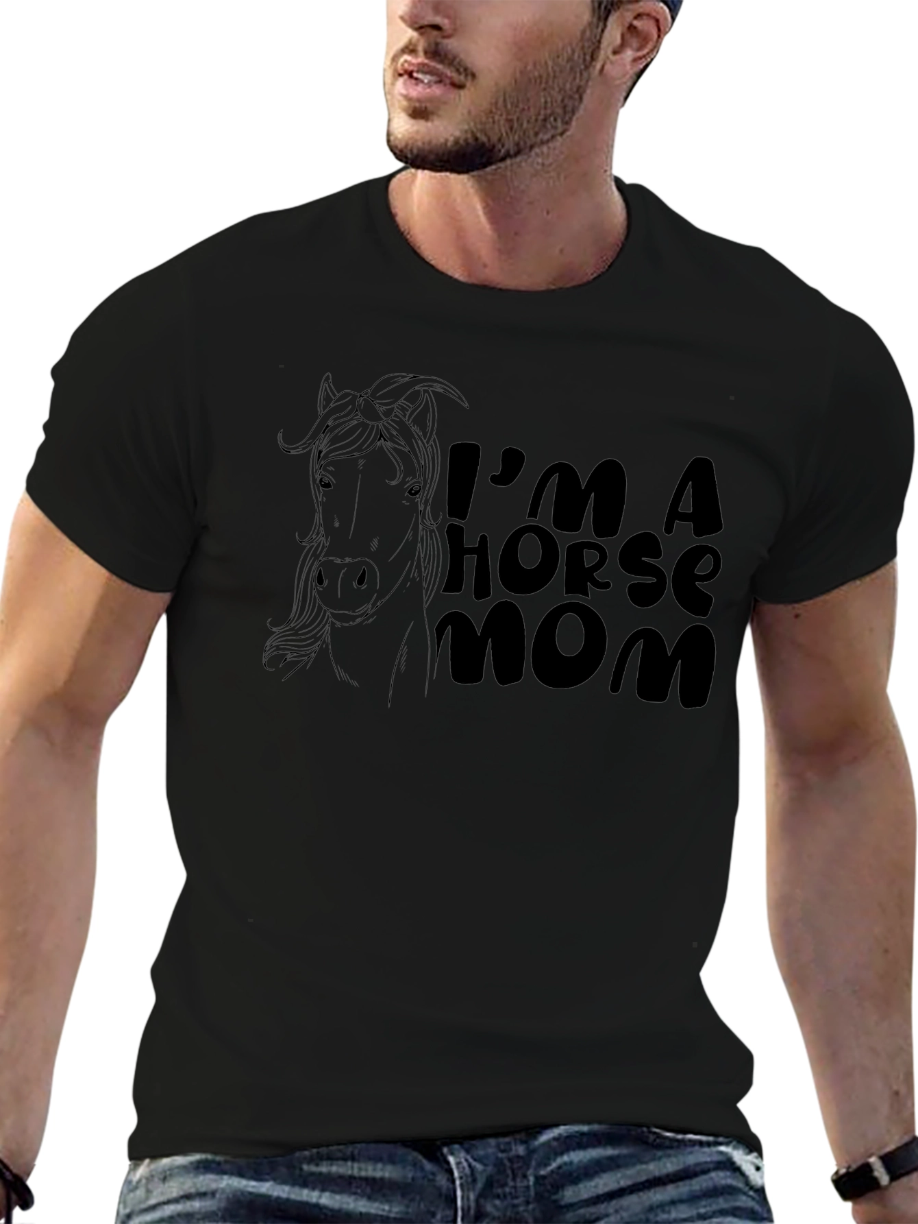 Im A Horse Mom T-Shirt