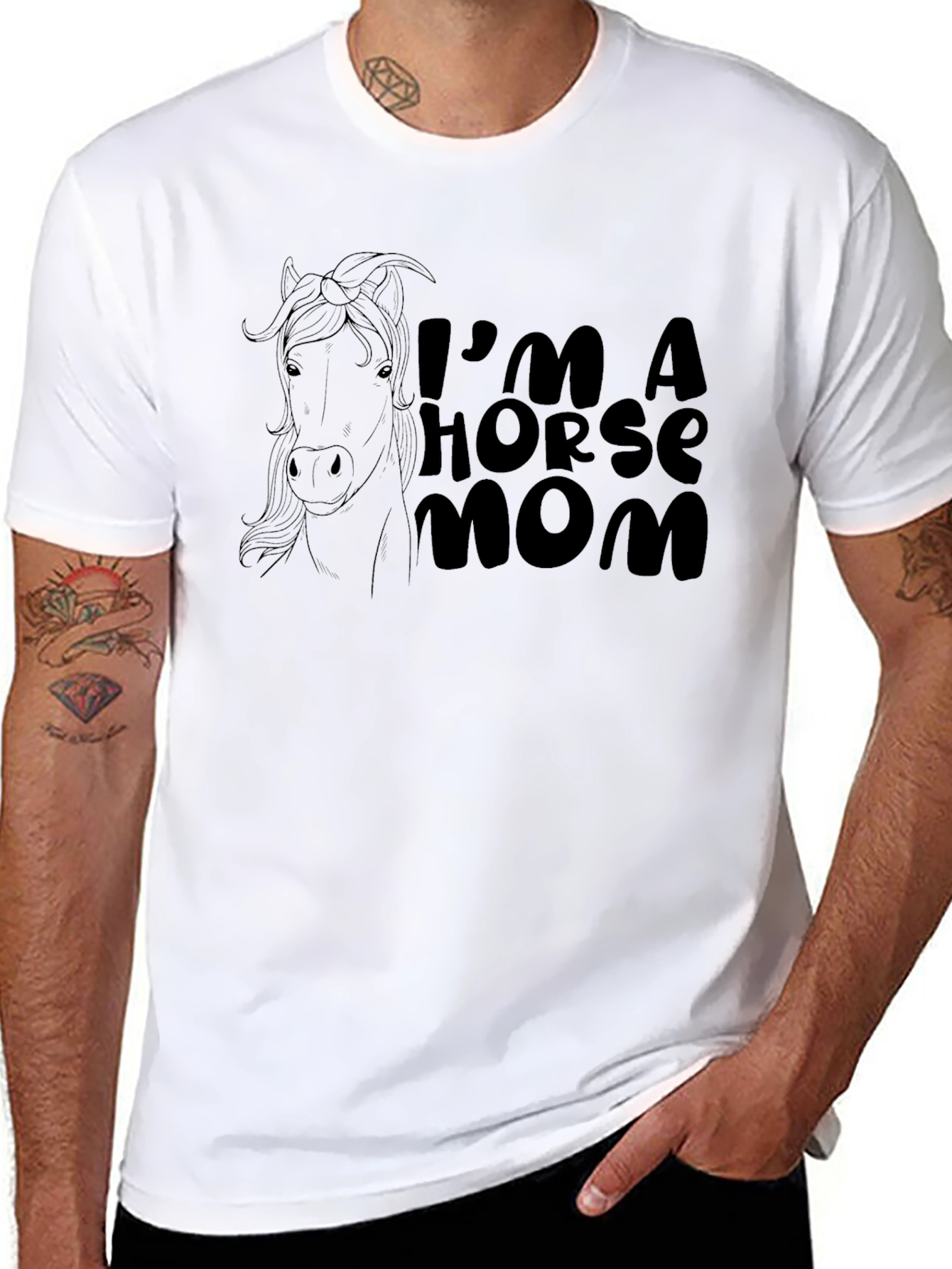 Im A Horse Mom T-Shirt