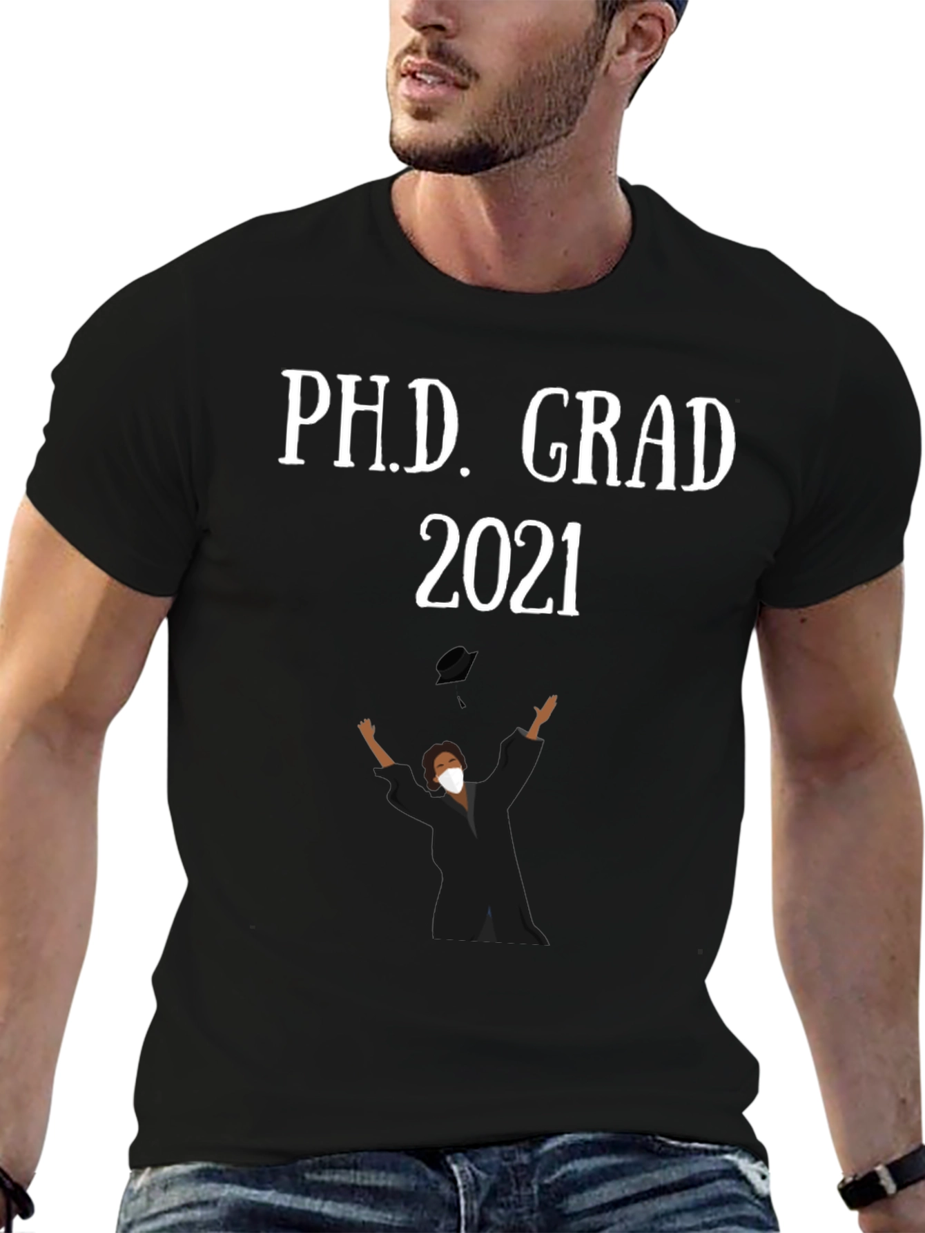 Ph.D. Grad 2021 T-Shirt - Graduation Gift