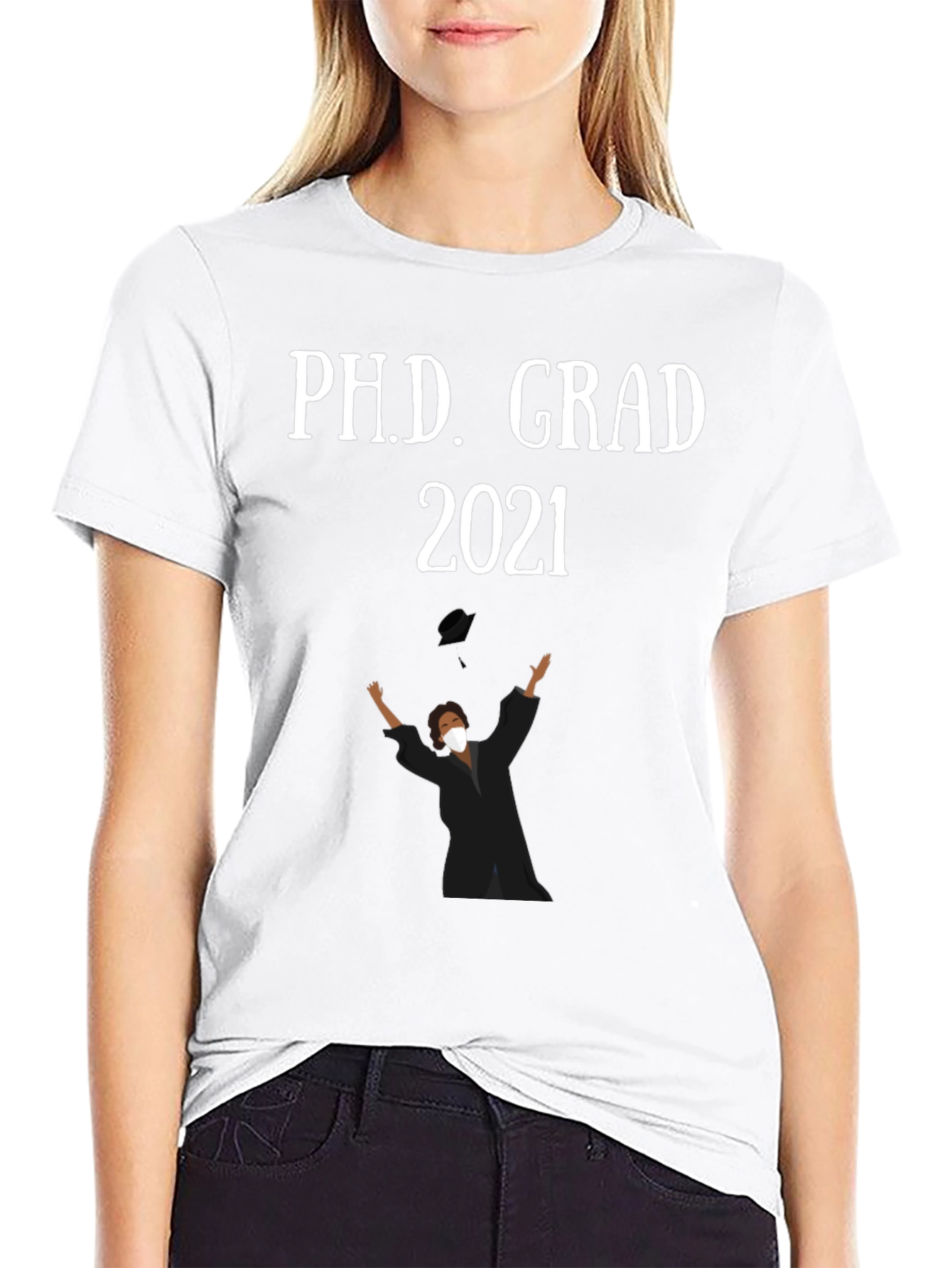 Ph.D. Grad 2021 T-Shirt - Graduation Gift