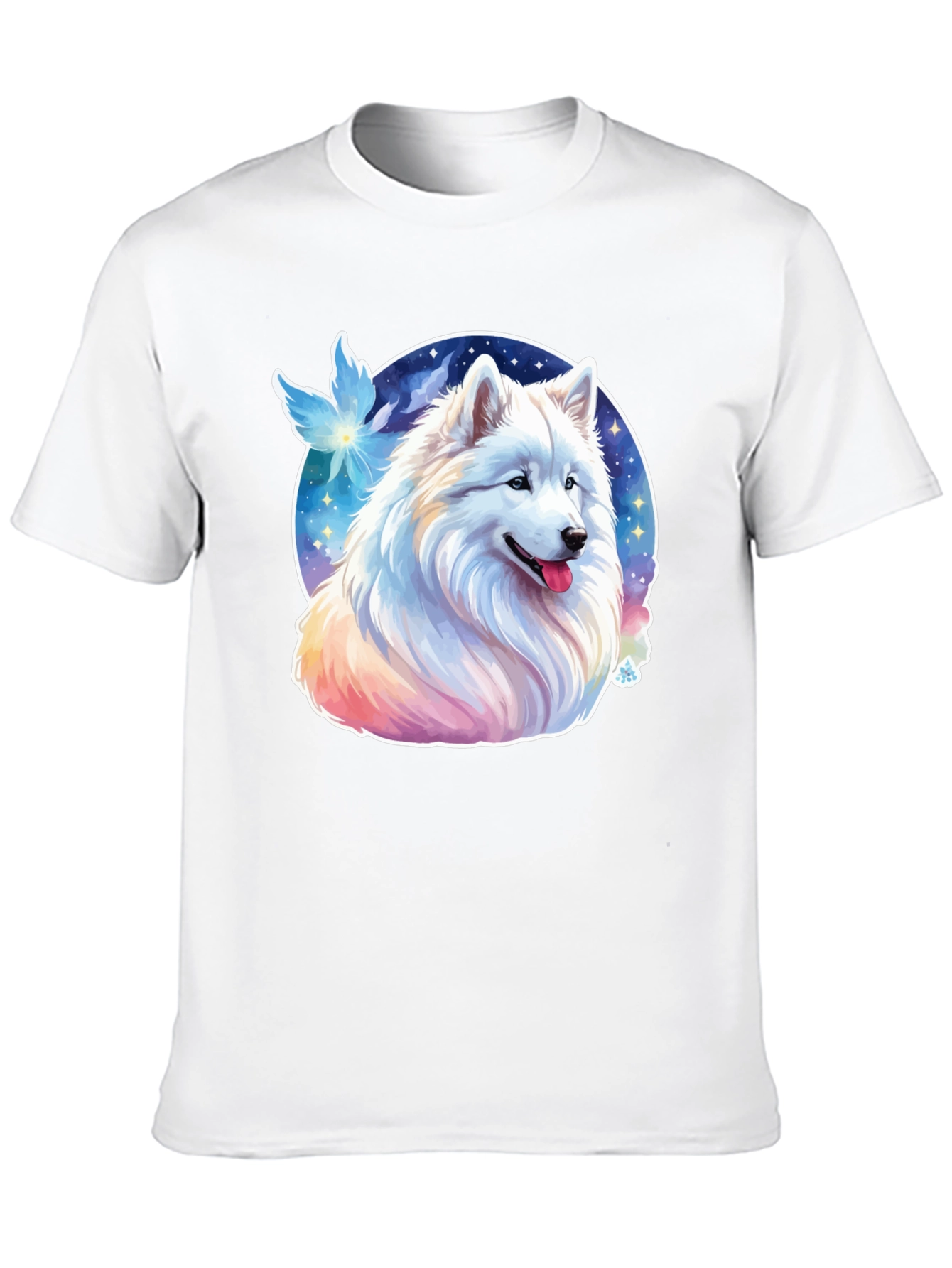Samoyed Dog Graphic Tee - Cute Canine T-Shirt