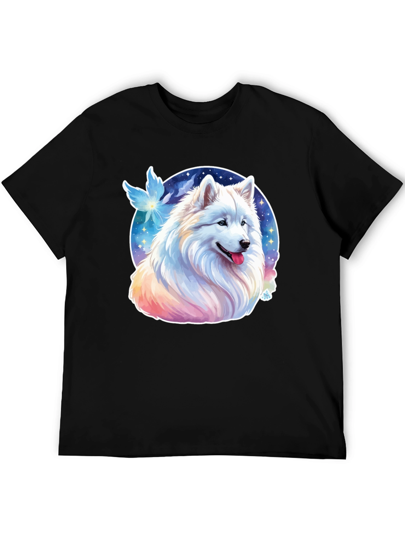 Samoyed Dog Graphic Tee - Cute Canine T-Shirt