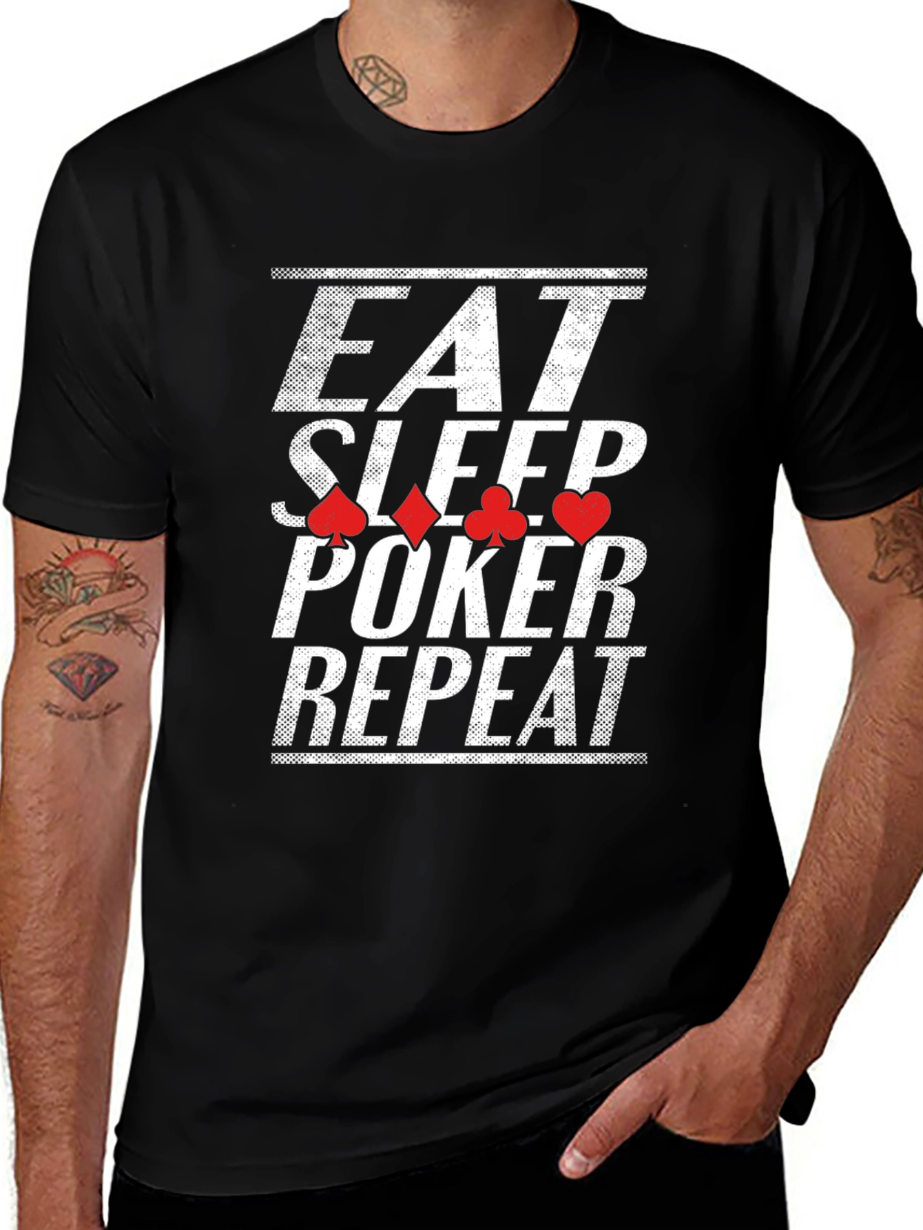 Eat Sleep Poker Repeat T-Shirt