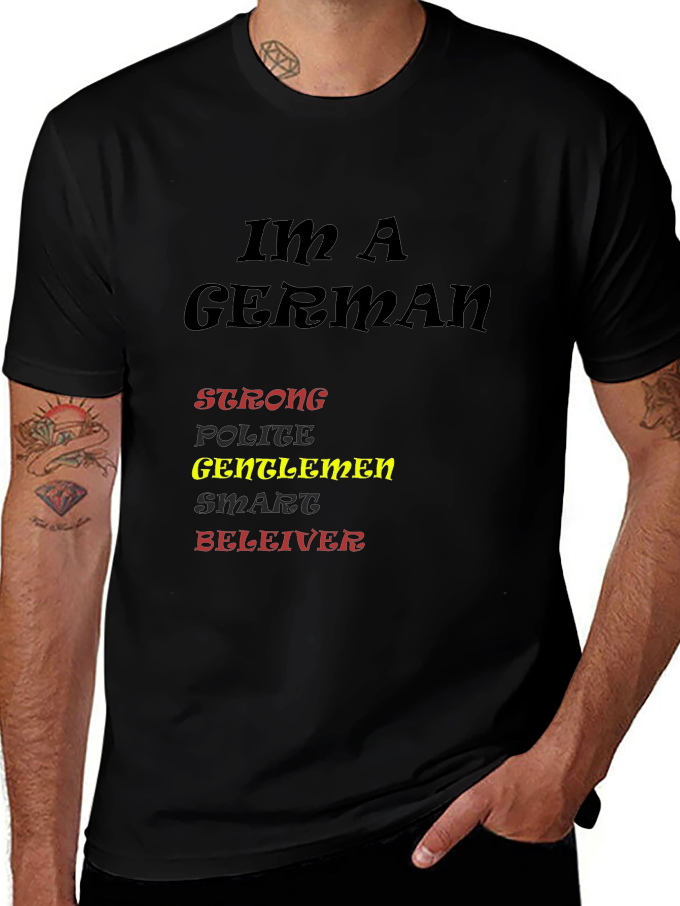 Im a German Strong Gentleman T-Shirt