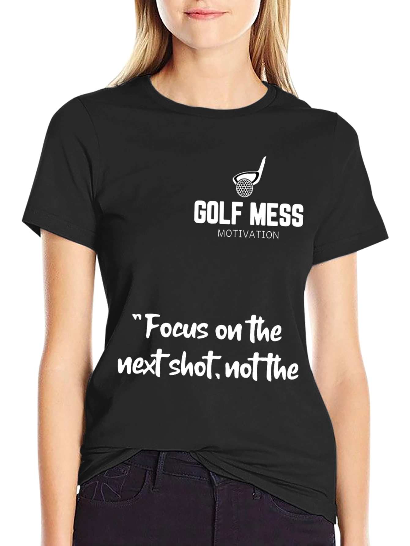 Golf Mess Motivation Graphic T-Shirt