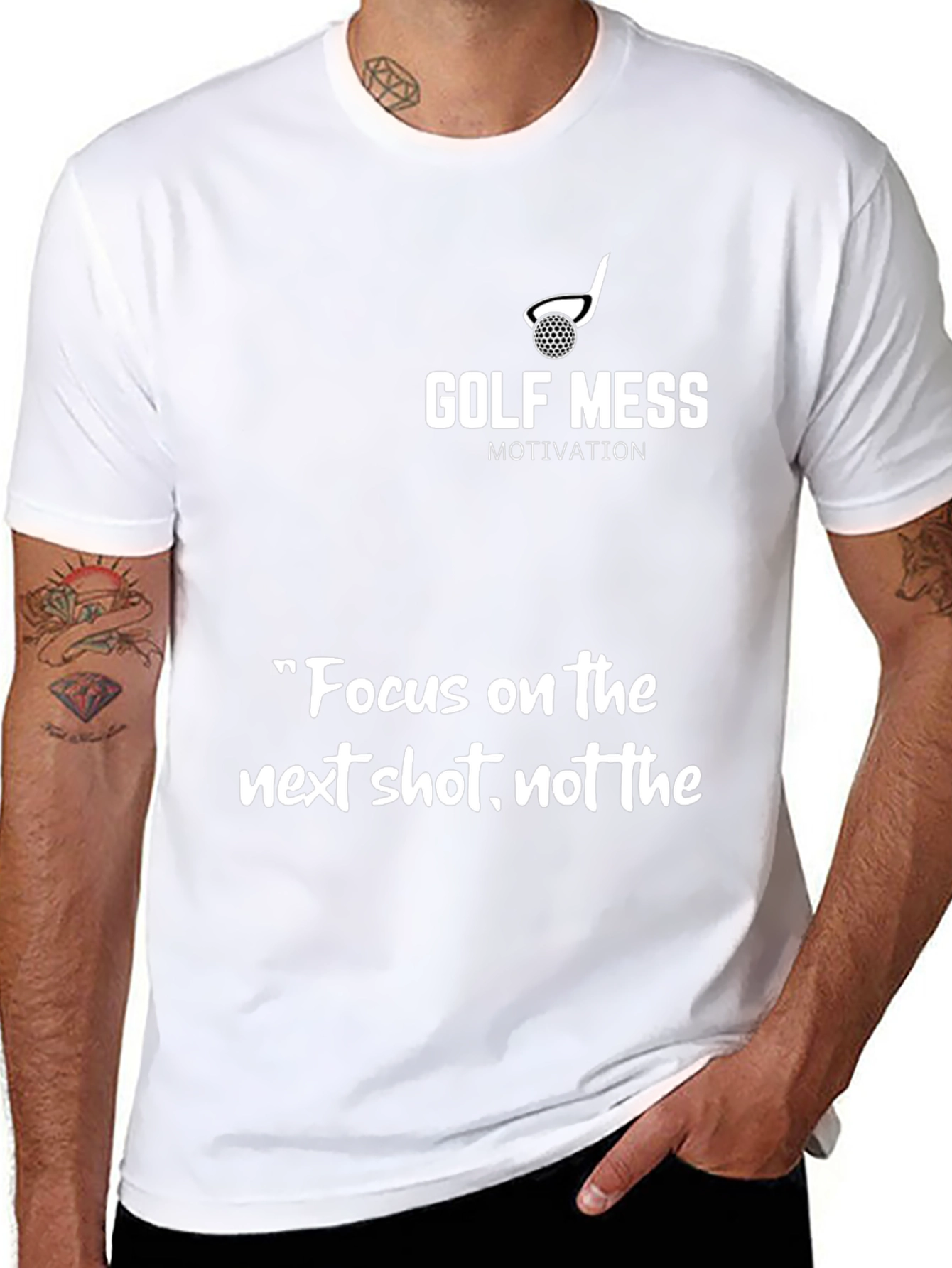Golf Mess Motivation Graphic T-Shirt
