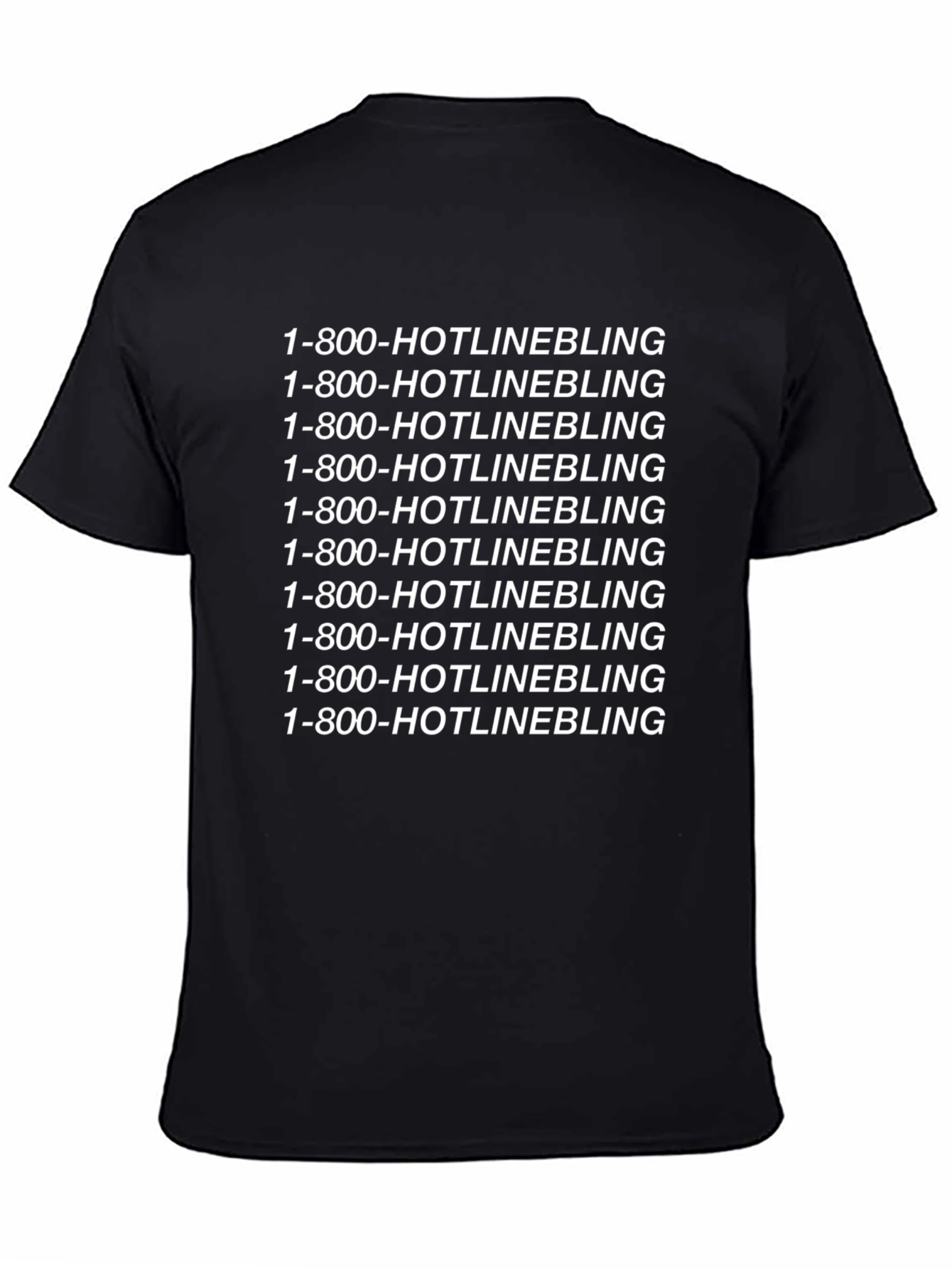 1-800-HOTLINEBLING Printed T-Shirt