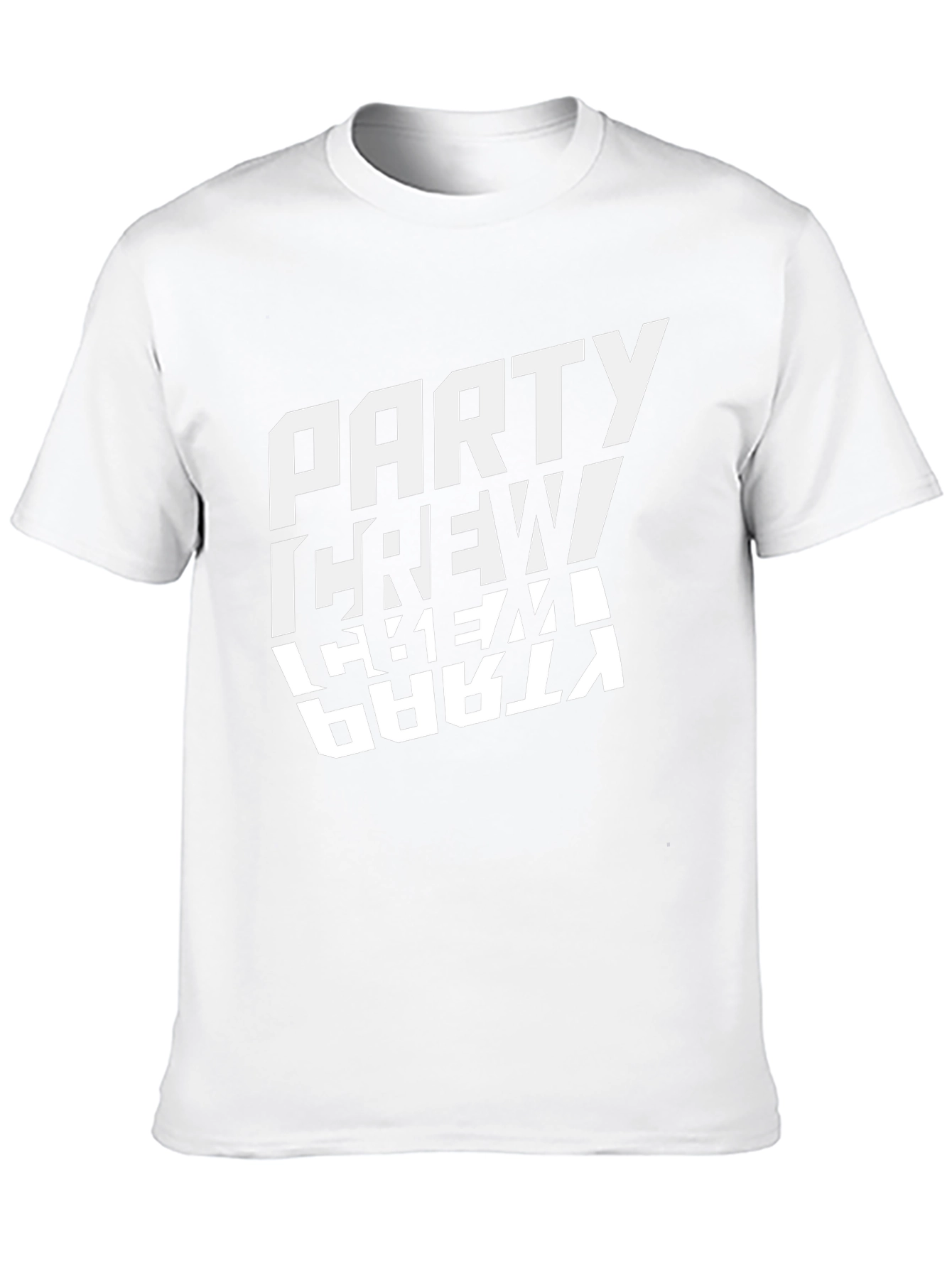 Party Crew T-Shirt - Black Graphic Tee