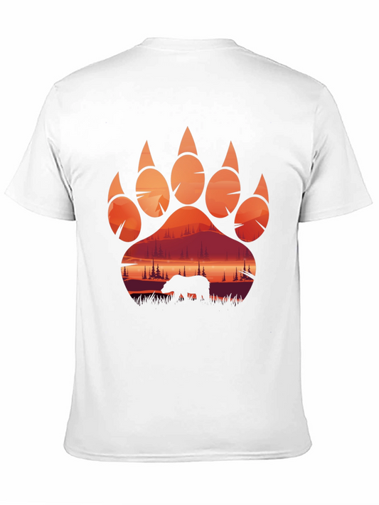 Bear Claw Silhouette Graphic Tee
