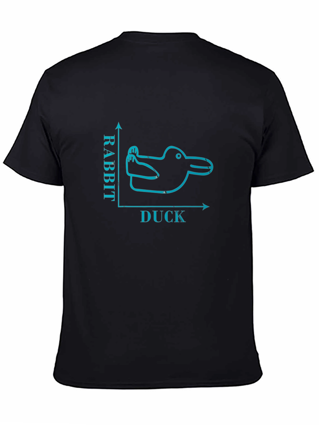 Duck Rabbit Illusion T-Shirt - Funny Graphic Tee