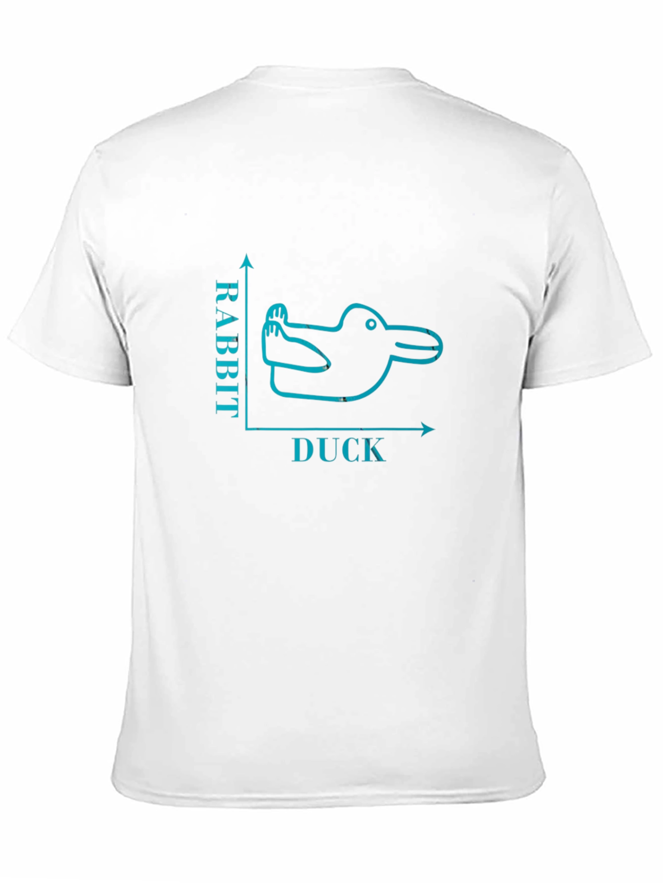 Duck Rabbit Illusion T-Shirt - Funny Graphic Tee