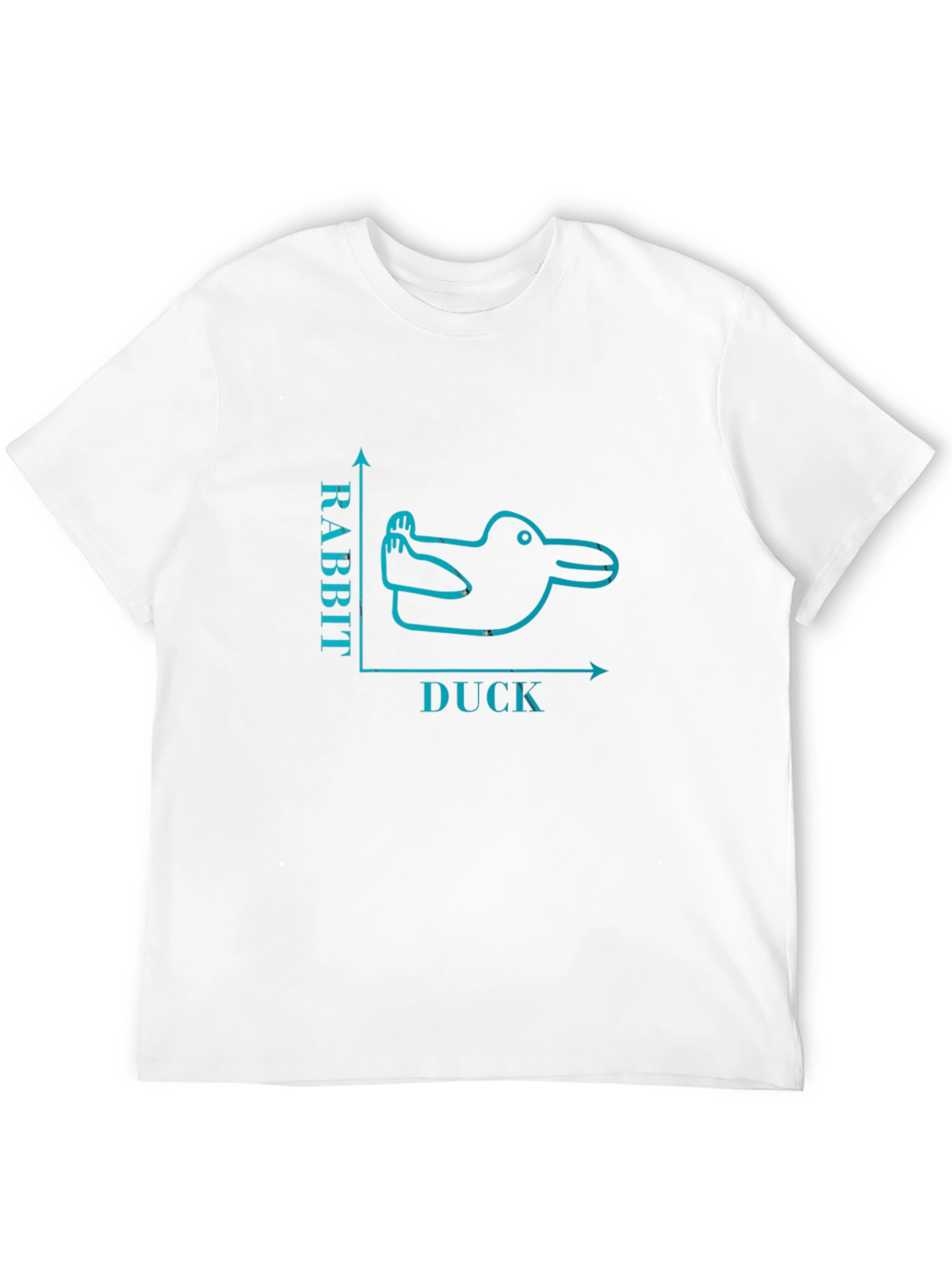 Duck Rabbit Illusion T-Shirt - Funny Graphic Tee