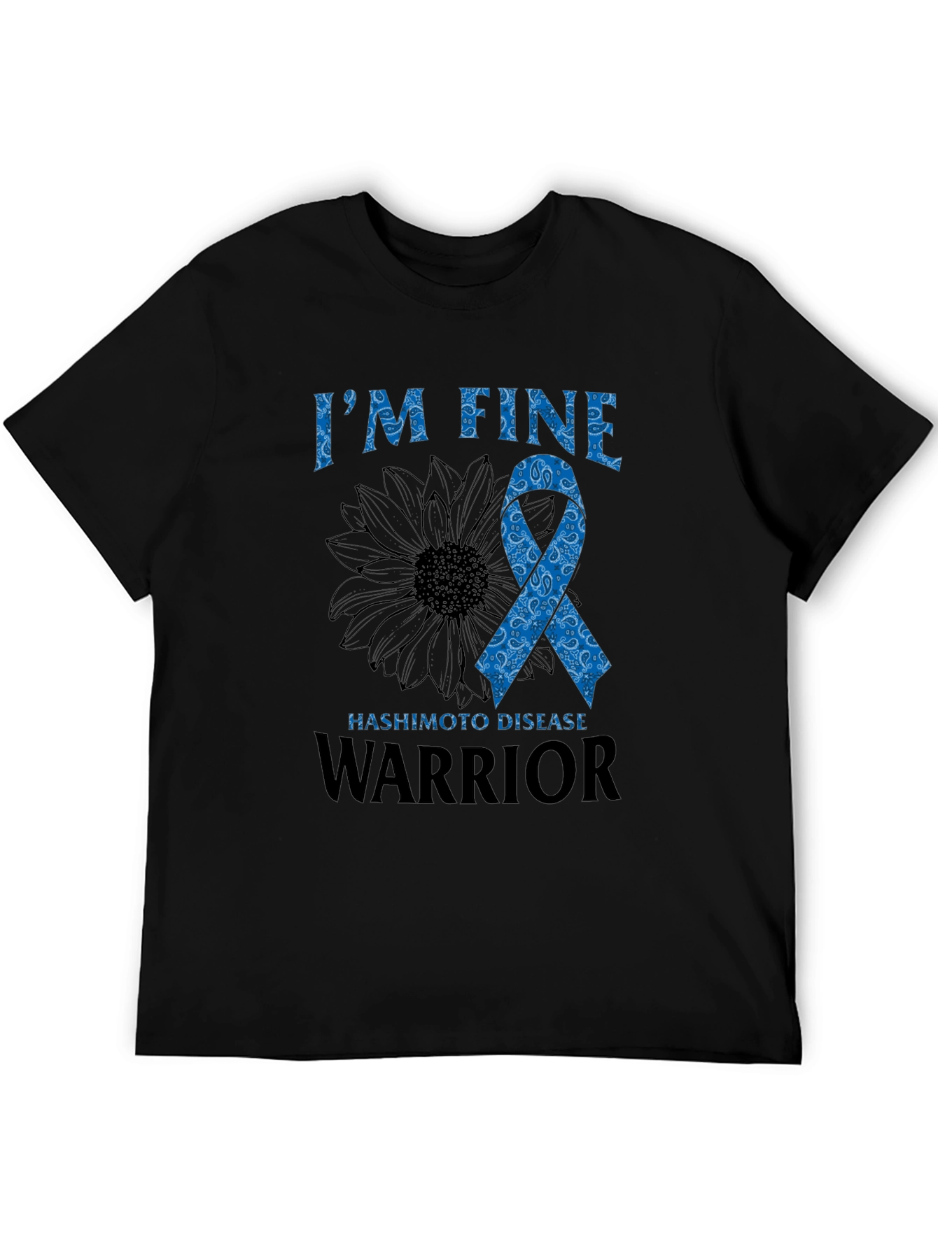 Im Fine Hashimoto Disease Warrior T-Shirt