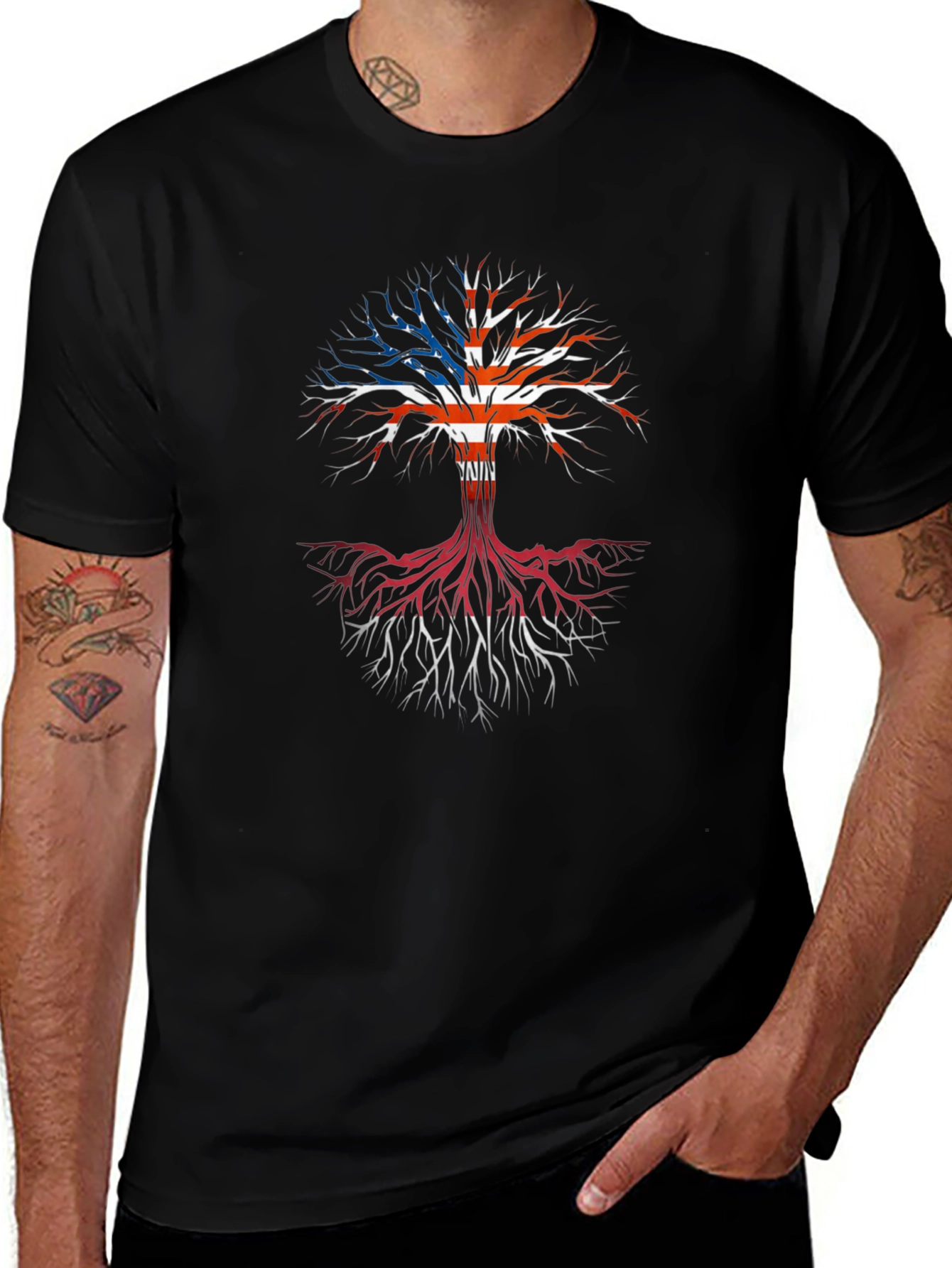 American Roots Graphic T-Shirt
