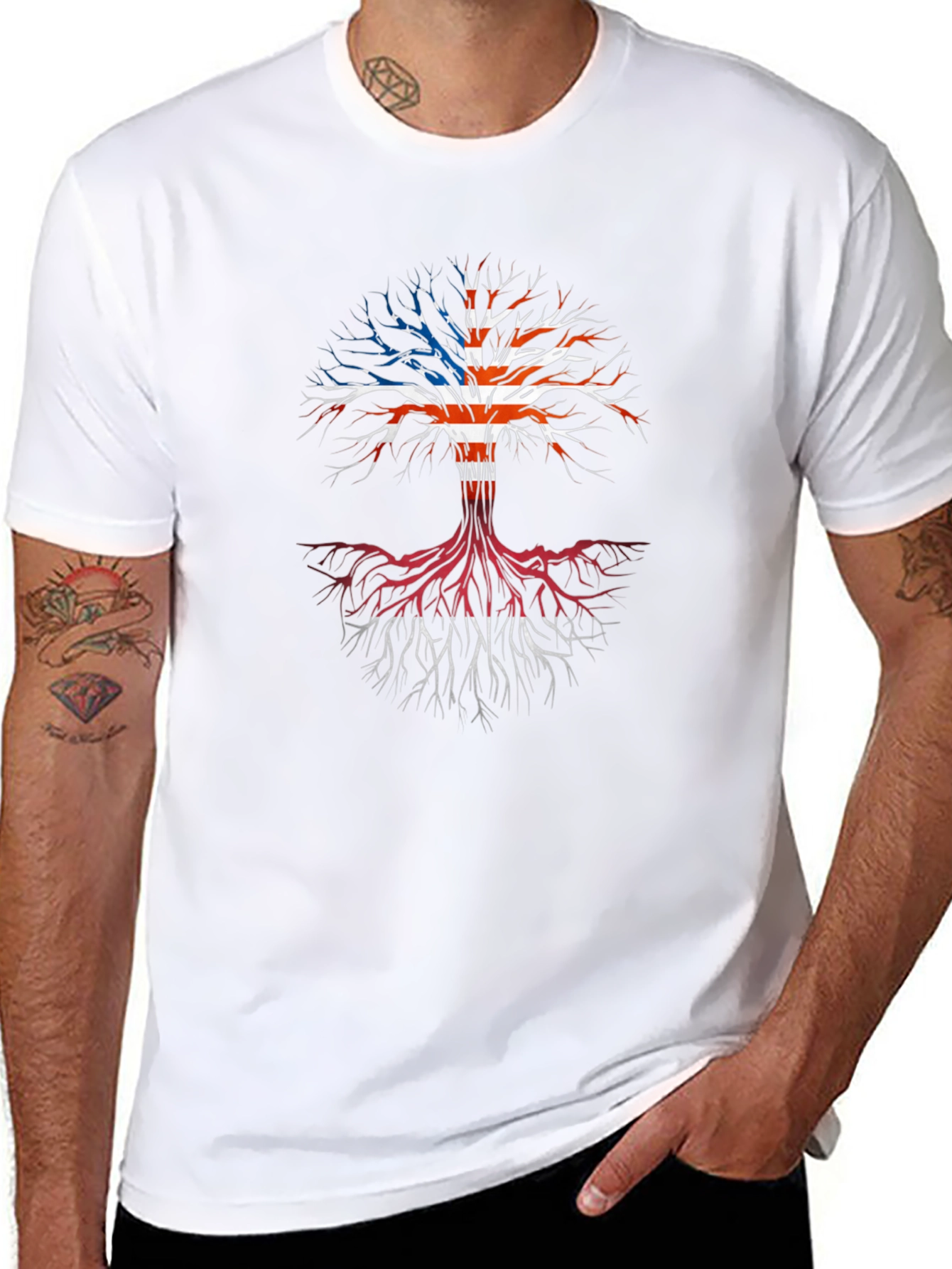 American Roots Graphic T-Shirt